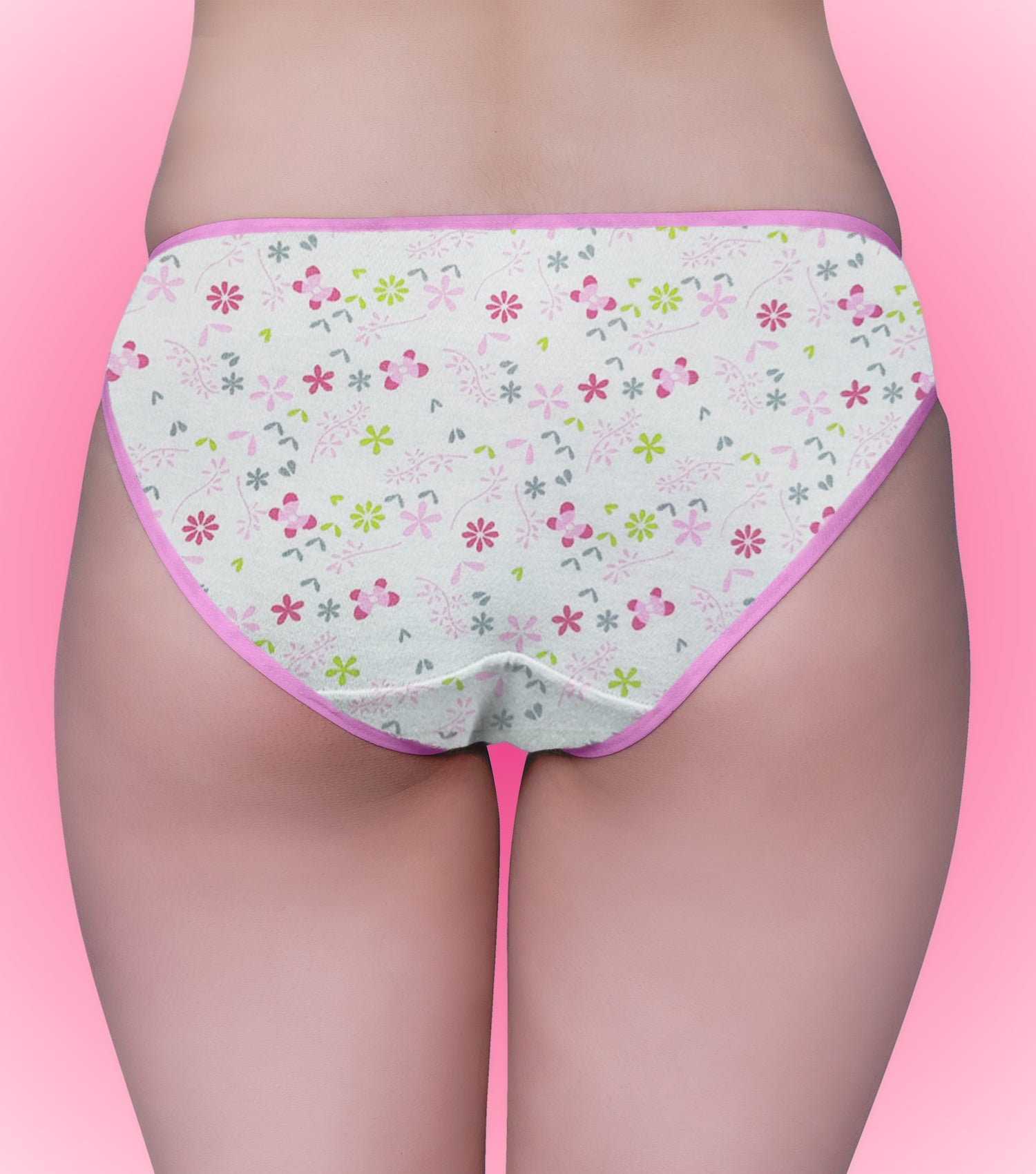 Tipsy Low Waist Printed Cotton Panty - Pack of 3 | Color & Print May Vary | PN412