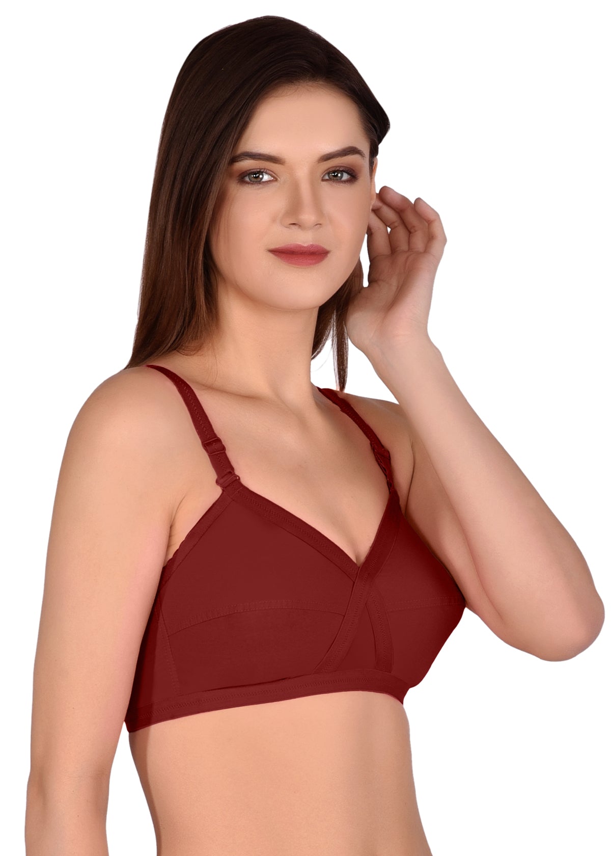 Tipsy 1002 Bra In Maroon