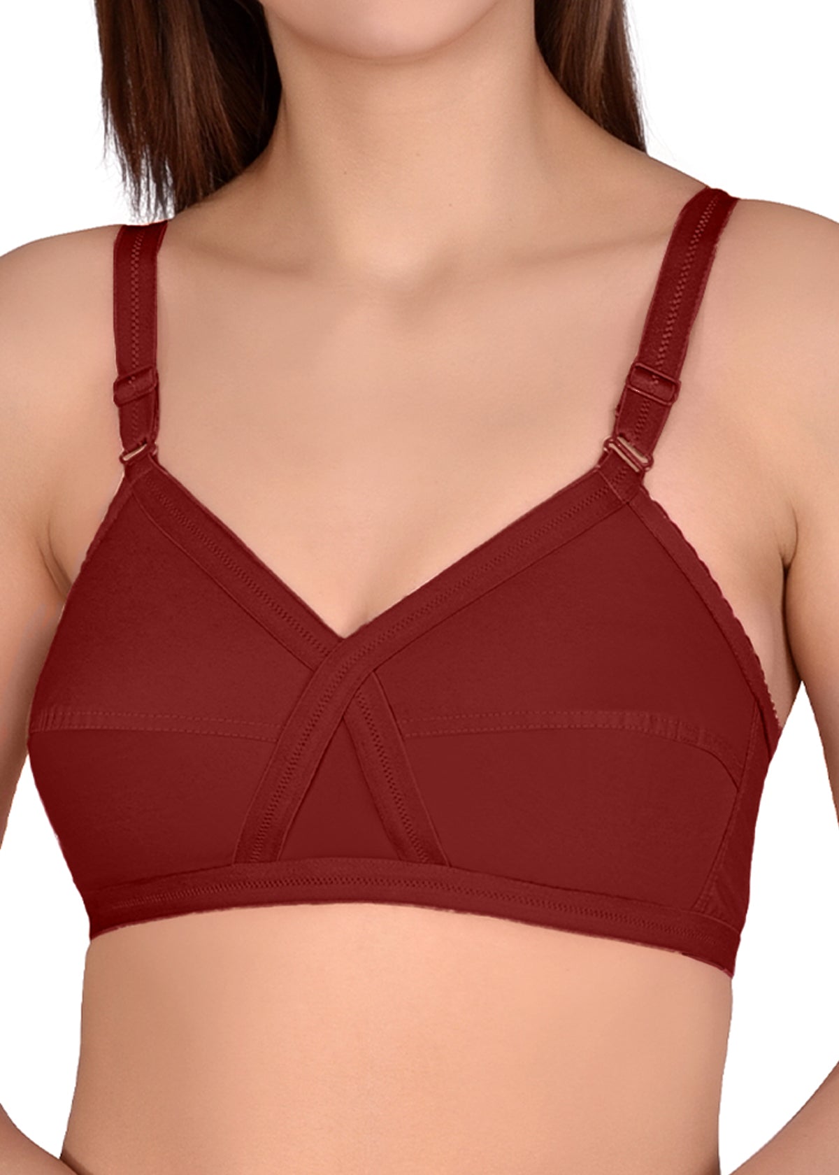 Tipsy 1002 Bra In Maroon