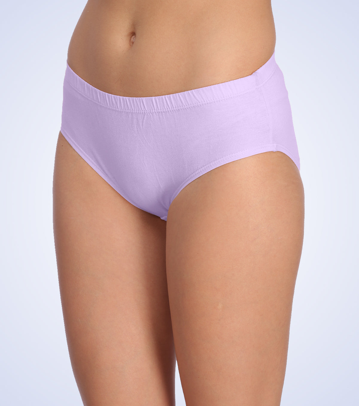 Tipsy Mid Waist Cotton Panty - Pack of 3 | Soft Bloom Color | PN401