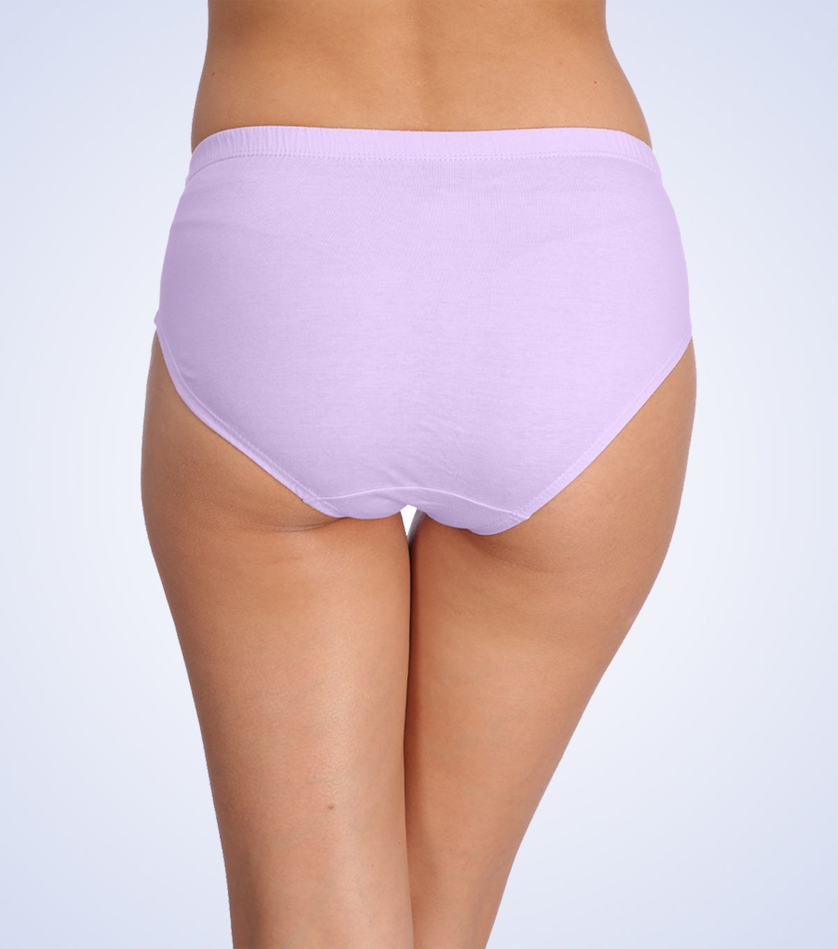 Tipsy Mid Waist Cotton Panty - Pack of 3 | Soft Bloom Color | PN401