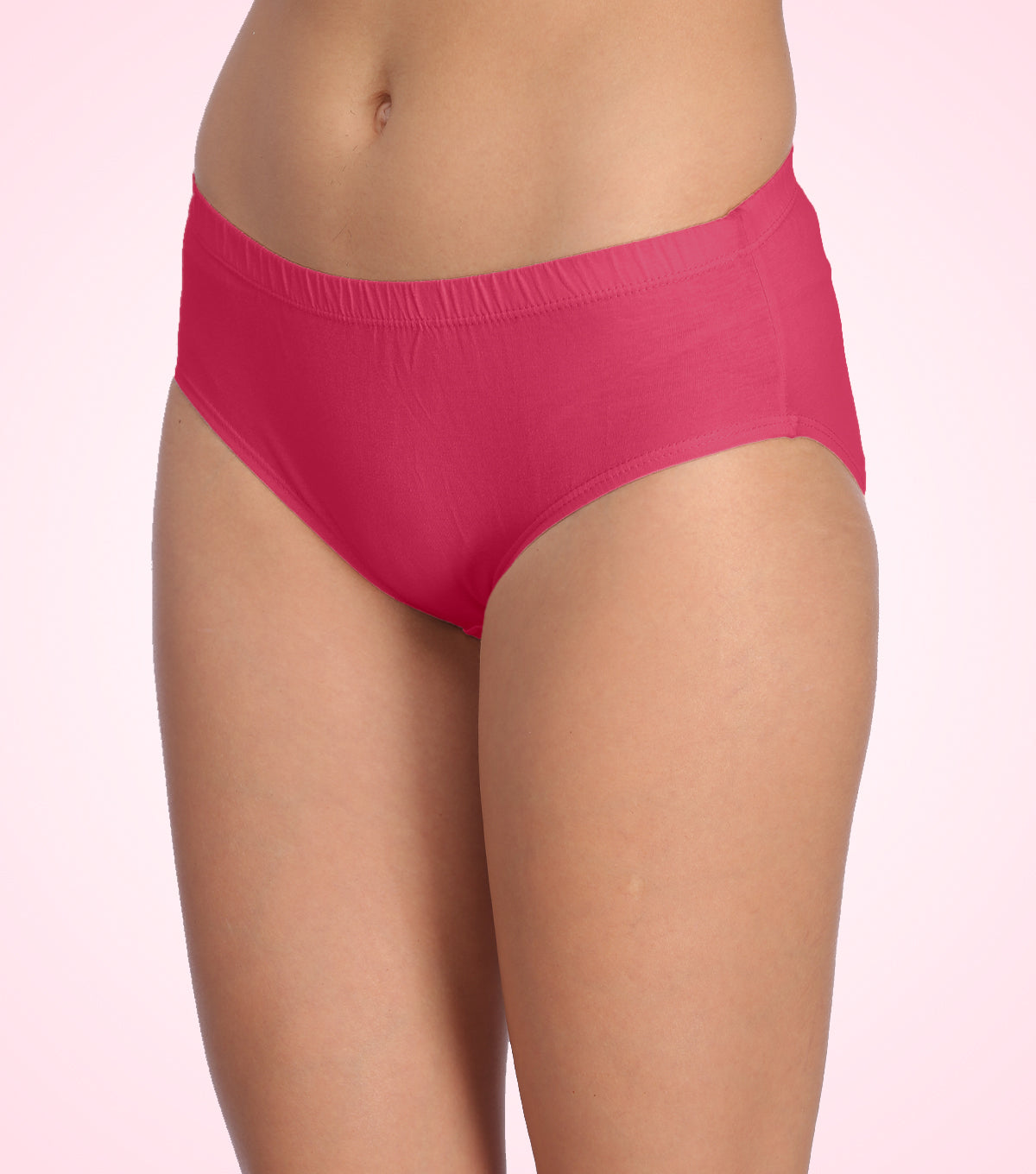 Tipsy Mid Waist Cotton Panty - Pack of 3 | Velvet Romance Color | PN404