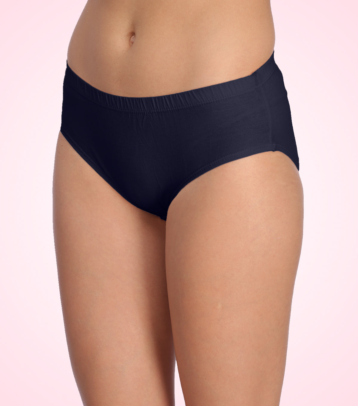 Tipsy Mid Waist Cotton Panty - Pack of 3 | Midnight Fusion Color | PN403