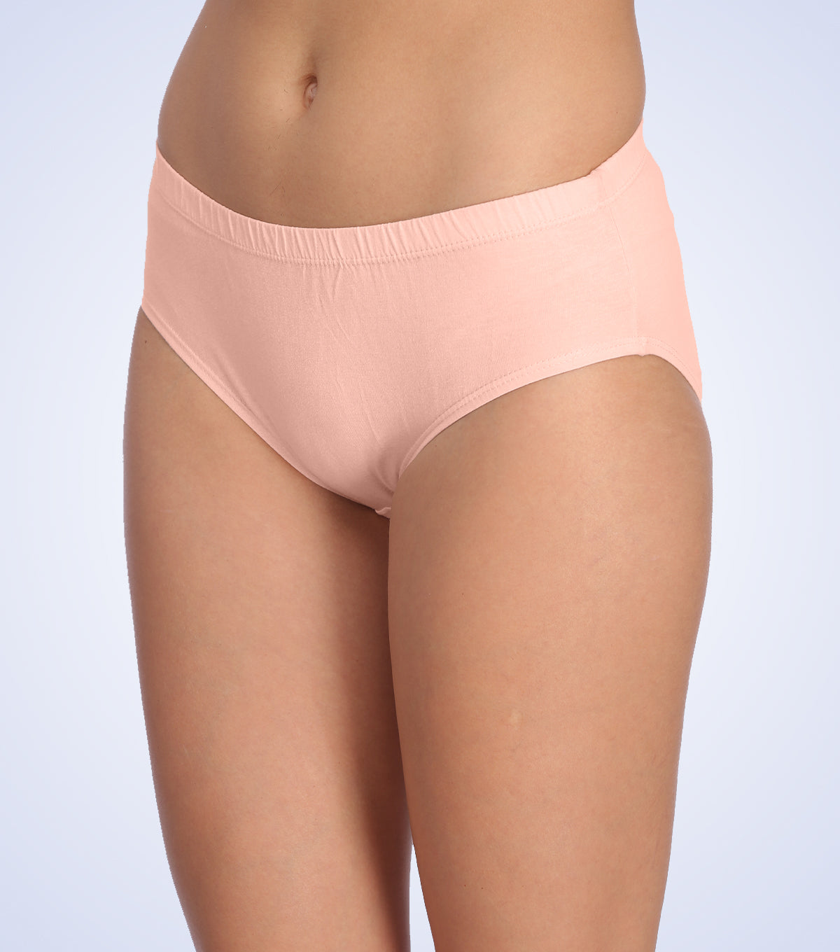 Tipsy Mid Waist Cotton Panty - Pack of 3 | Soft Bloom Color | PN401