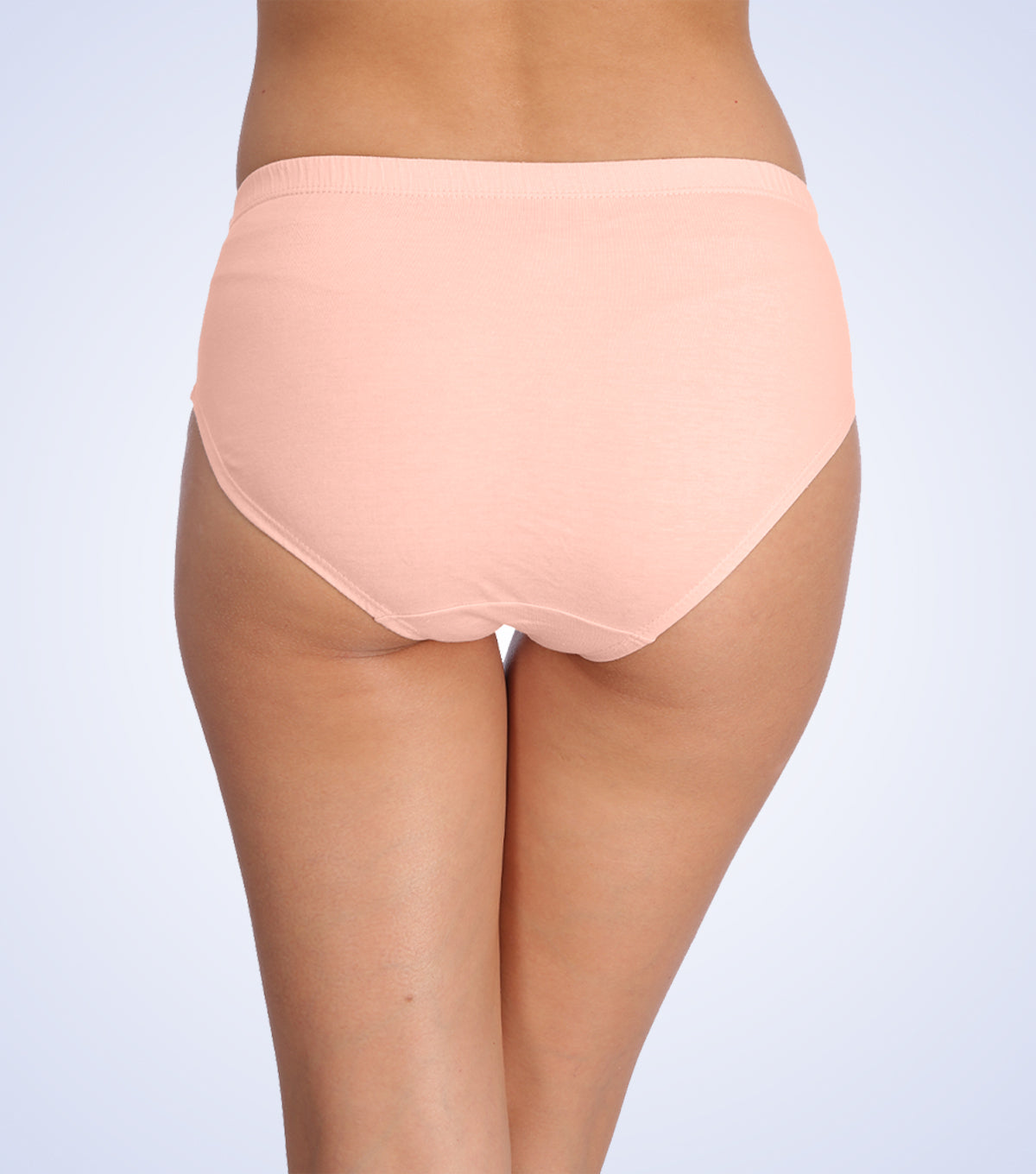 Tipsy Mid Waist Cotton Panty - Pack of 3 | Soft Bloom Color | PN401