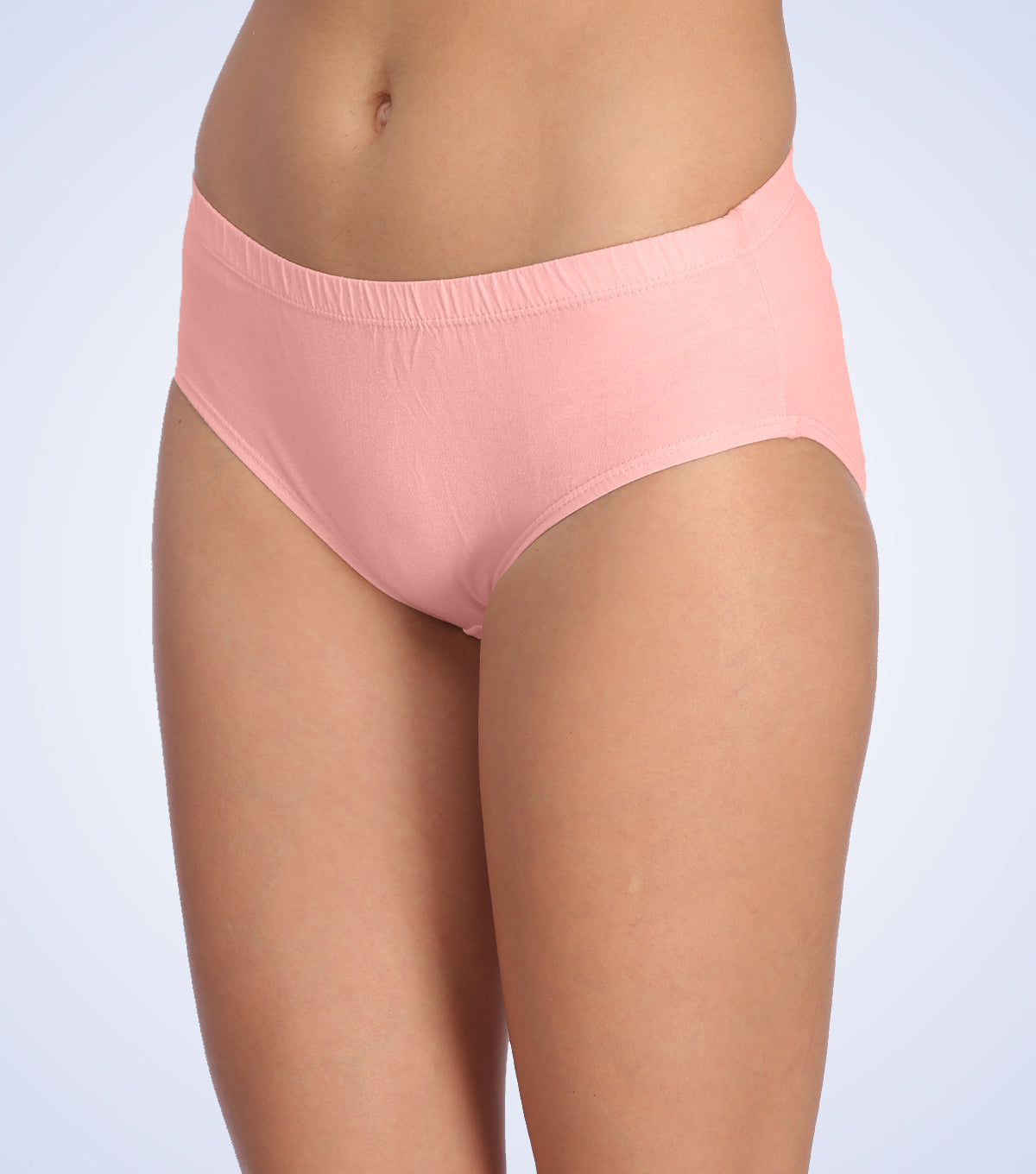 Tipsy Mid Waist Cotton Panty - Pack of 3 | Soft Bloom Color | PN401