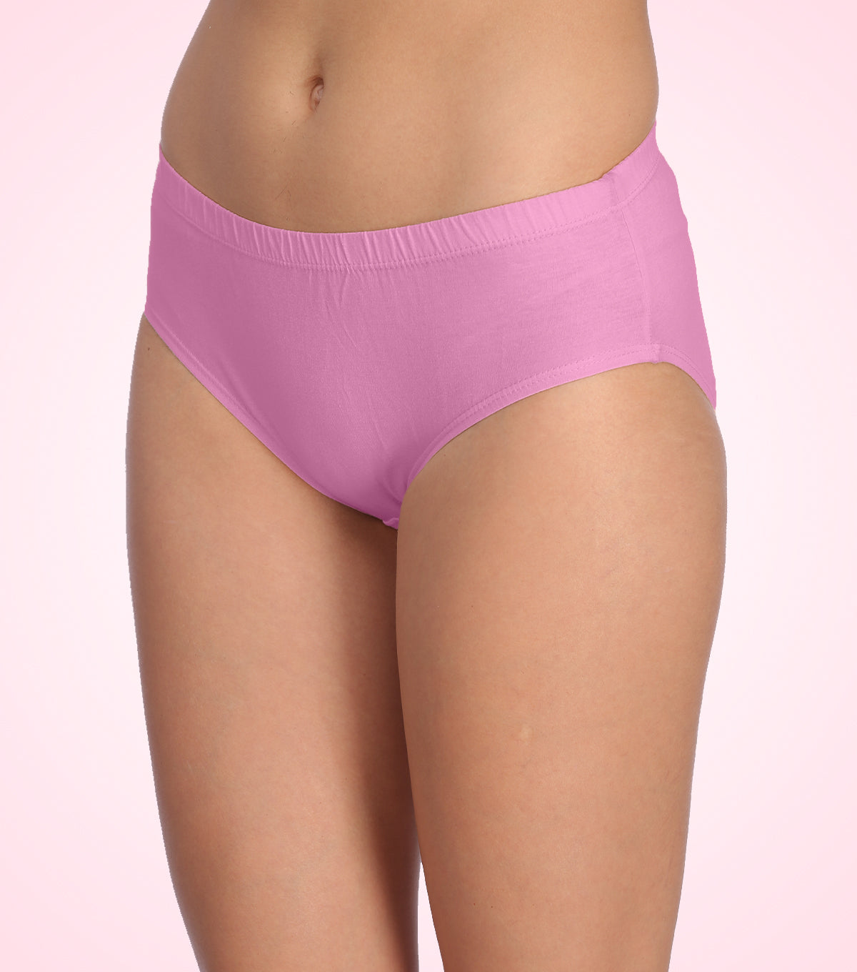 Tipsy Mid Waist Cotton Panty - Pack of 3 | Velvet Romance Color | PN404