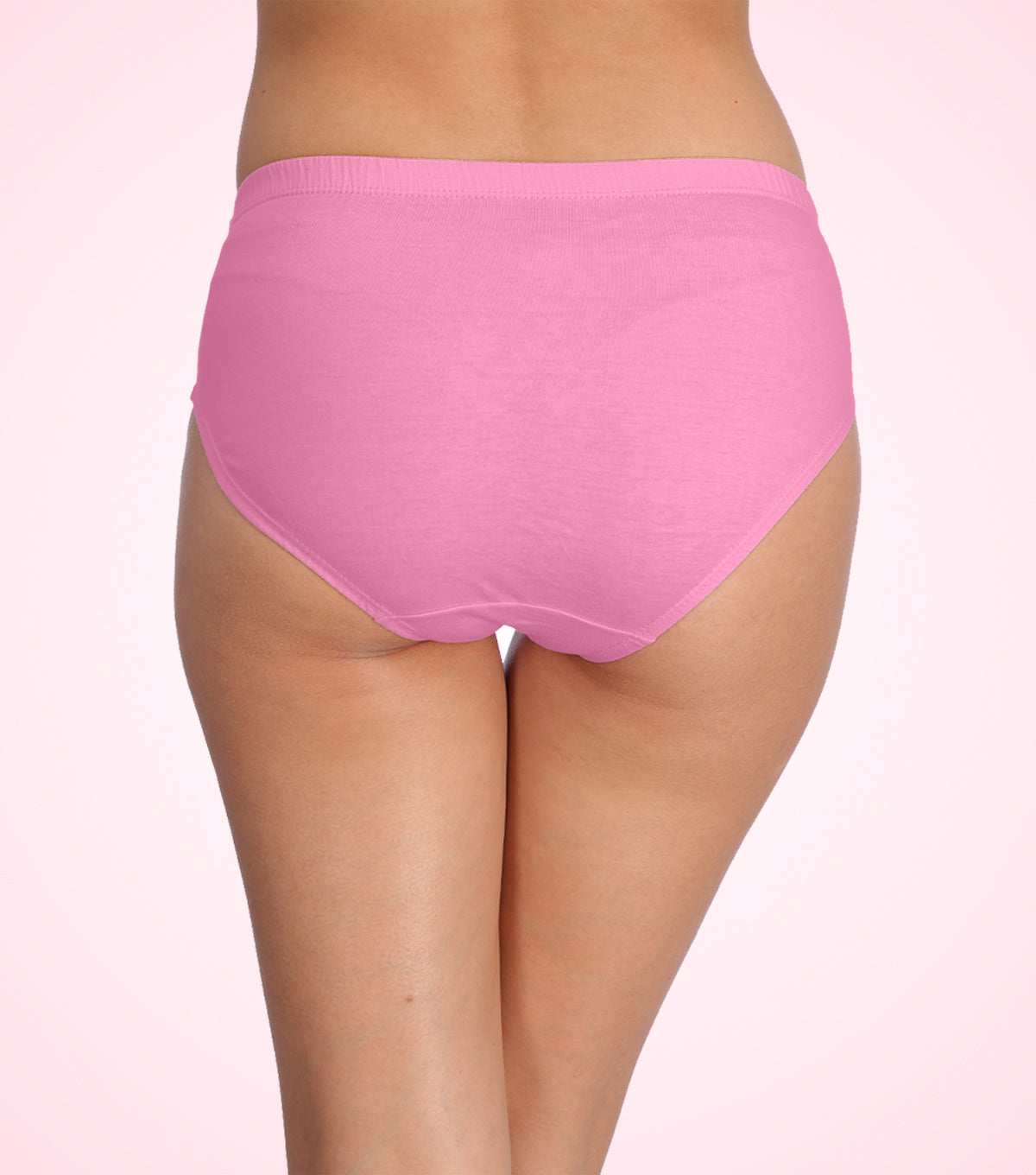 Tipsy Mid Waist Cotton Panty - Pack of 3 | Velvet Romance Color | PN404