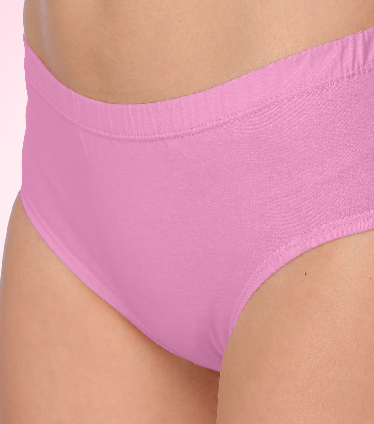 Tipsy Mid Waist Cotton Panty - Pack of 3 | Velvet Romance Color | PN404
