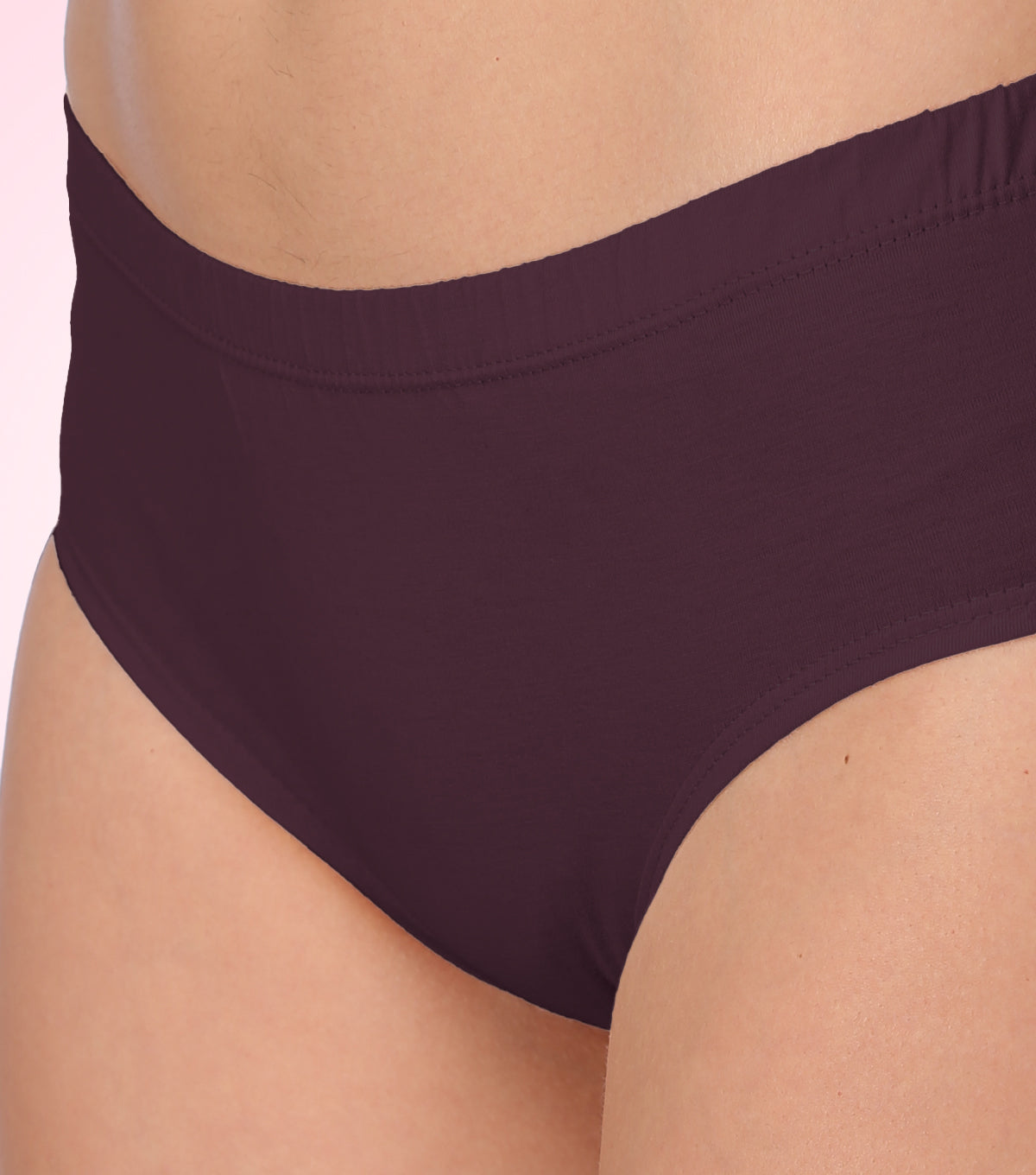 Tipsy Mid Waist Cotton Panty - Pack of 3 | Velvet Romance Color | PN404