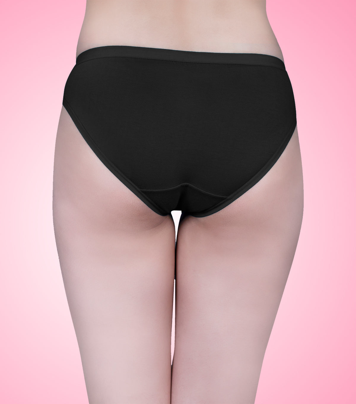 Tipsy Low Waist Cotton Panty - Pack of 3 | Obsidian Rose | PN408