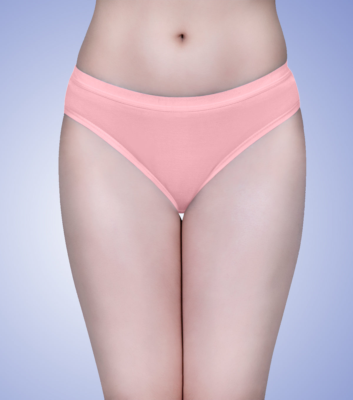 Tipsy Low Waist Cotton Panty - Pack of 3 | Misty Oasis Color | PN405