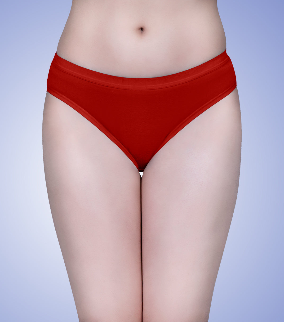 Tipsy Low Waist Cotton Panty - Pack of 3 | Crimson Orchid Color | PN406