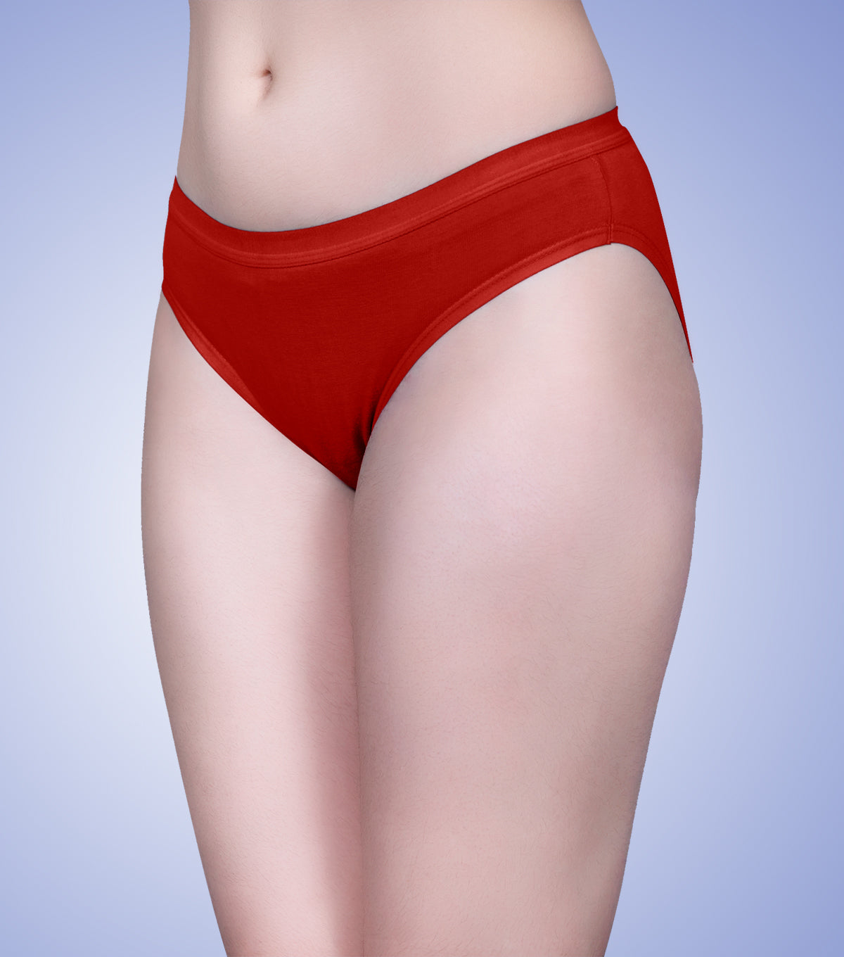 Tipsy Low Waist Cotton Panty - Pack of 3 | Crimson Orchid Color | PN406