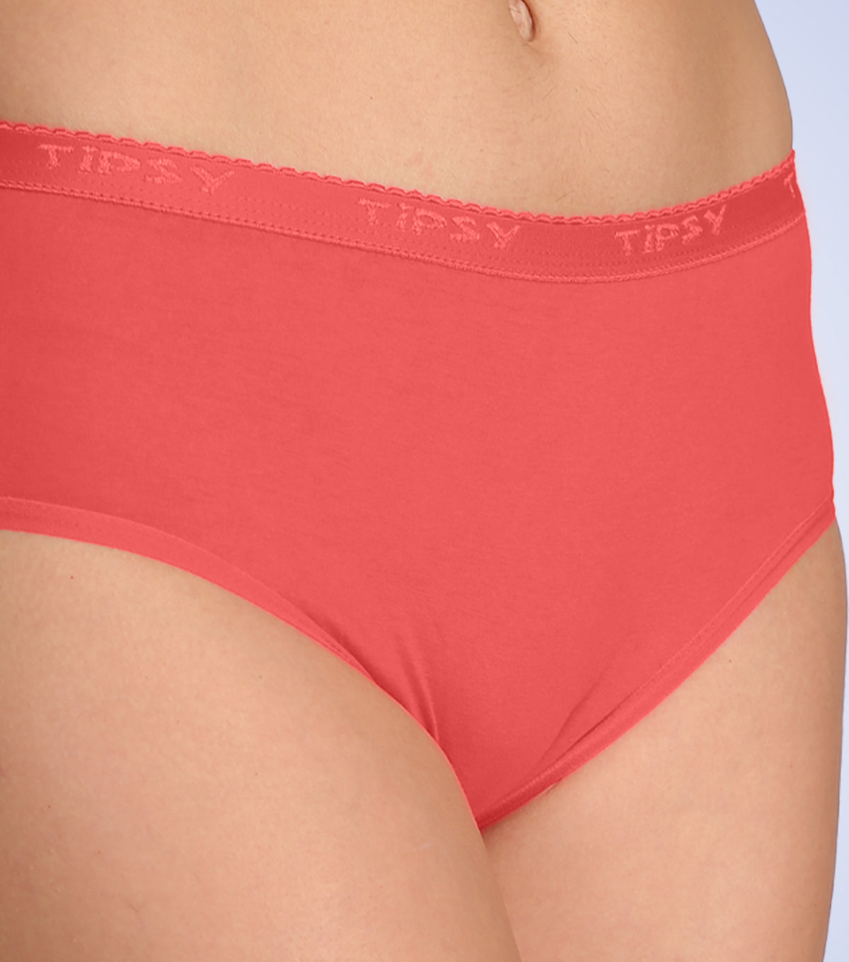 Tipsy Signature Mid Waist Cotton Panty - Pack of 3 | Elegant Vibes Color | PN416
