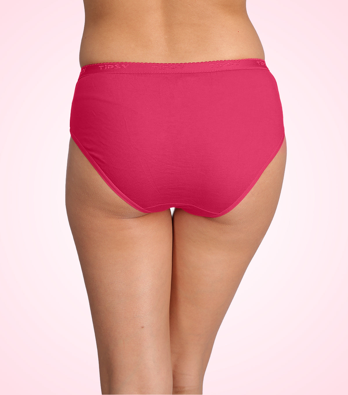 Tipsy Signature Mid Waist Cotton Panty - Pack of 3 | Elegant Vibes Color | PN419