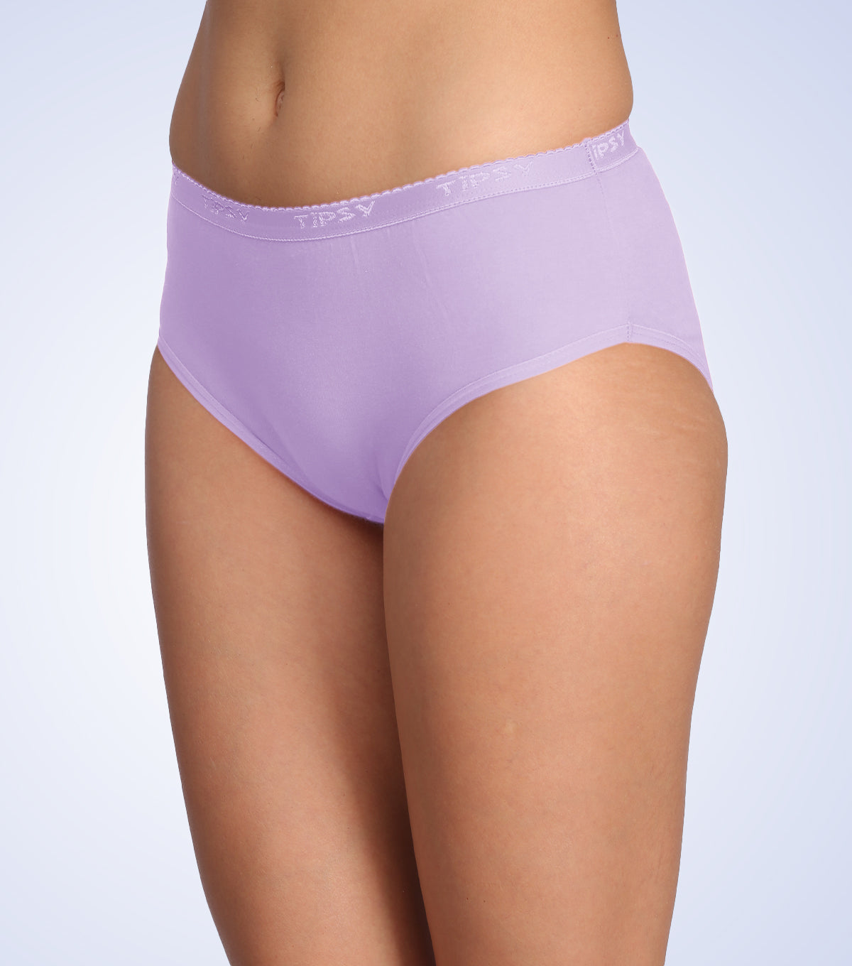 Tipsy Signature Mid Waist Cotton Panty - Pack of 3 | Elegant Vibes Color | PN417