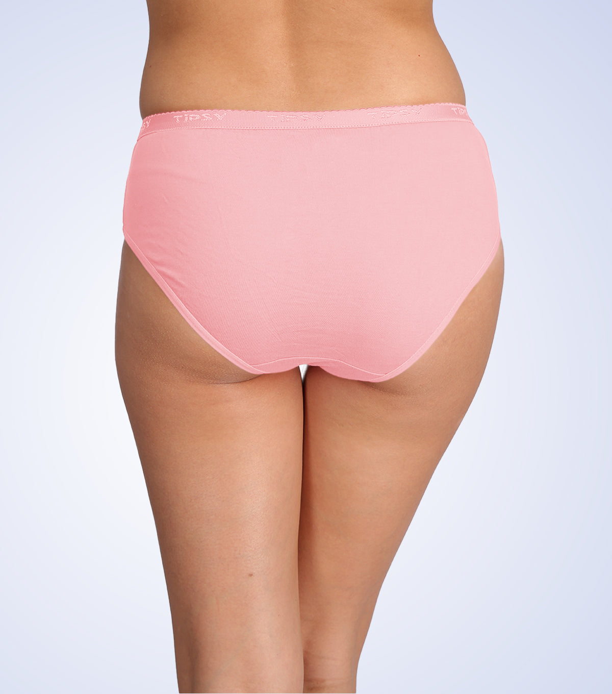 Tipsy Signature Mid Waist Cotton Panty - Pack of 3 | Elegant Vibes Color | PN417