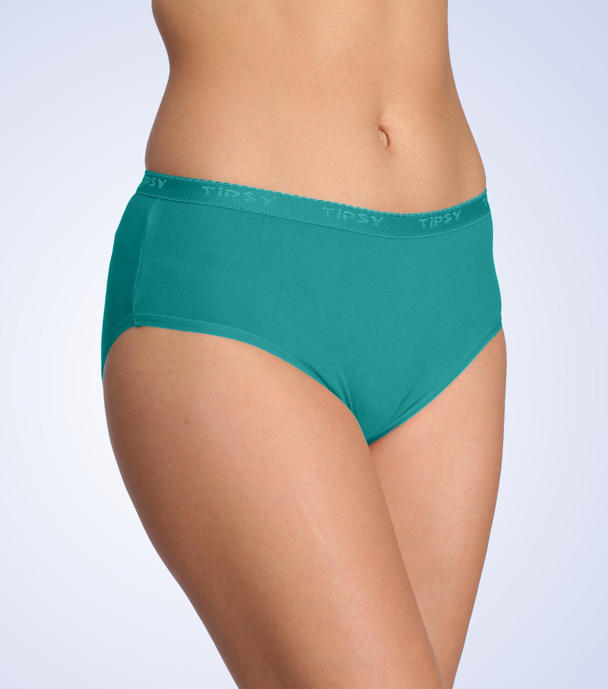 Tipsy Signature Mid Waist Cotton Panty - Pack of 3 | Elegant Vibes Color | PN416