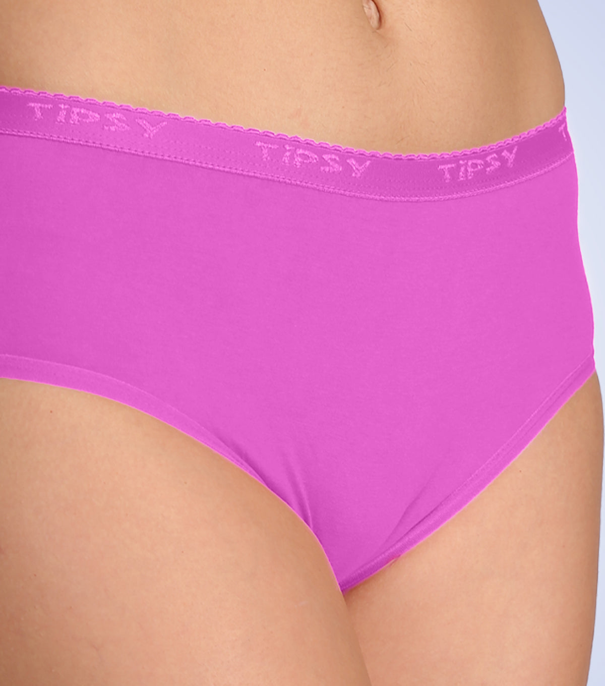 Tipsy Signature Mid Waist Cotton Panty - Pack of 3 | Elegant Vibes Color | PN416