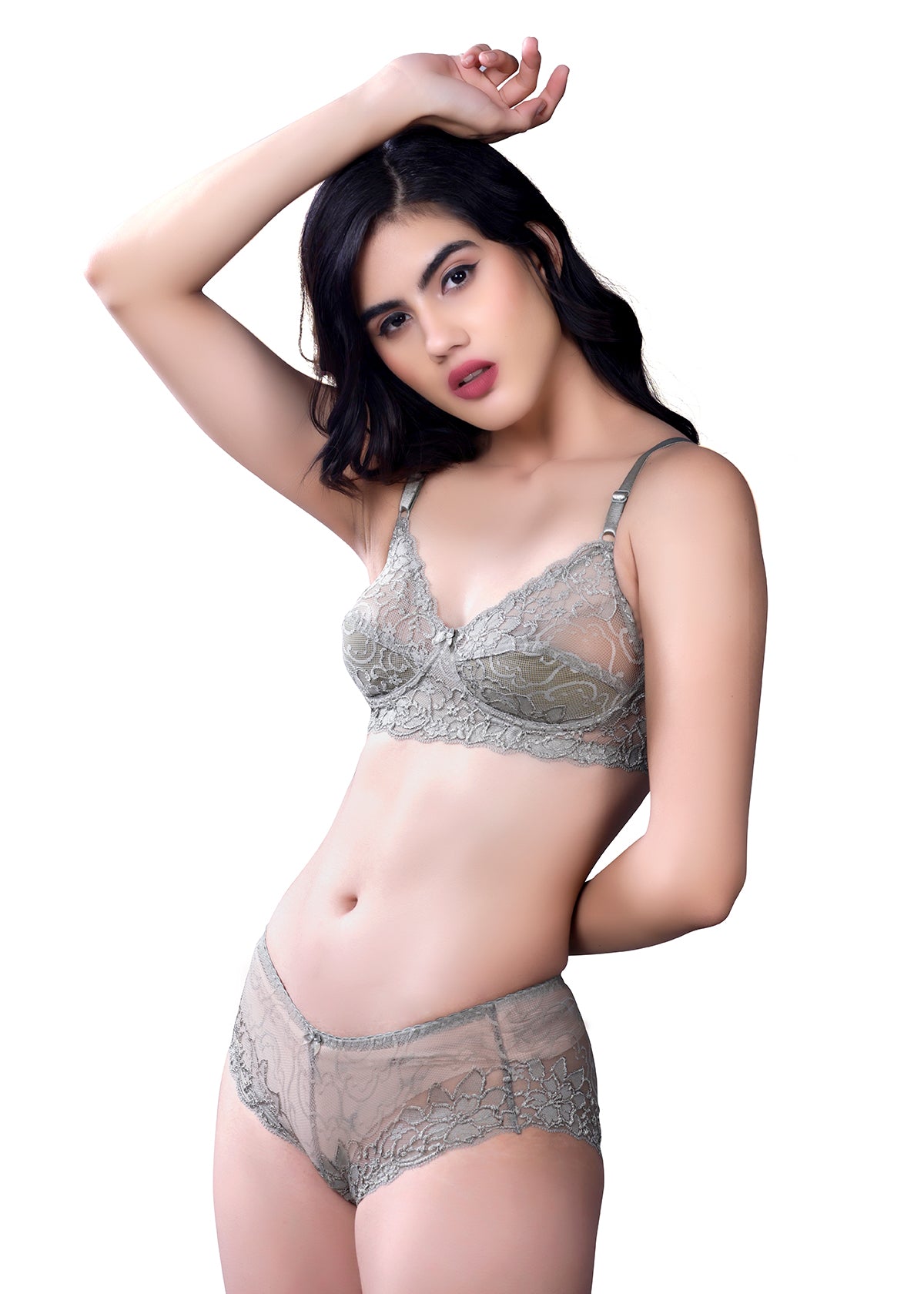 Tipsy Baani Set In Olive
