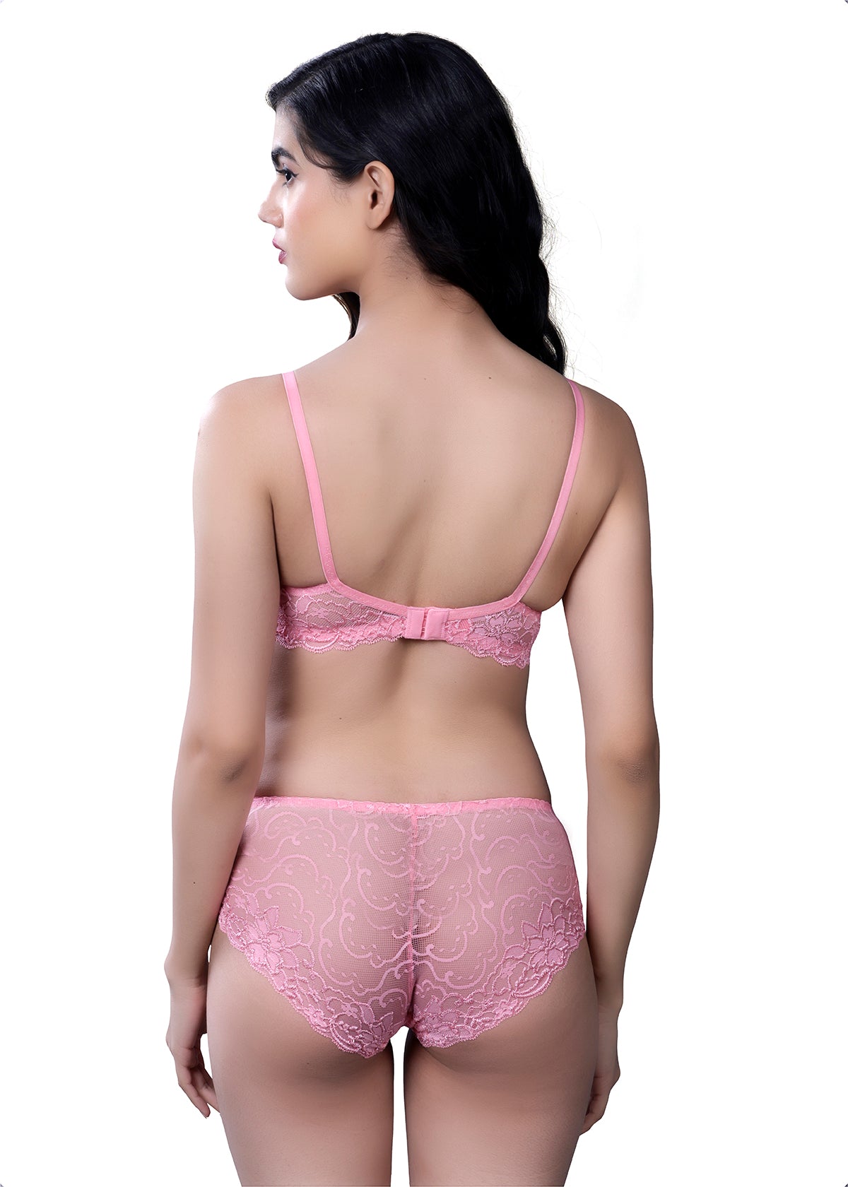 Tipsy Baani Set In Pink Rose
