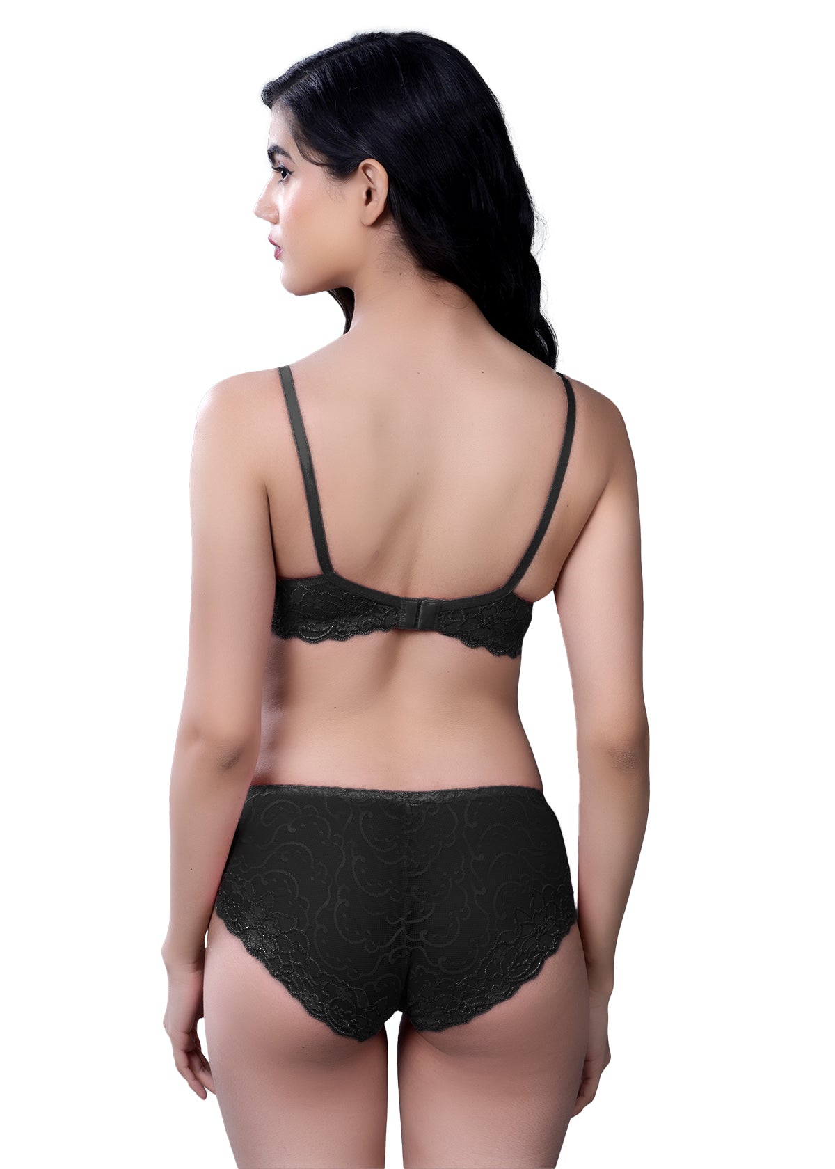 Tipsy Baani Set In Black