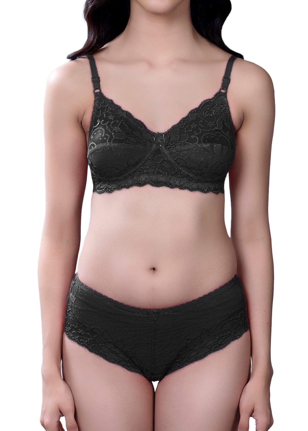 Tipsy Baani Set In Black