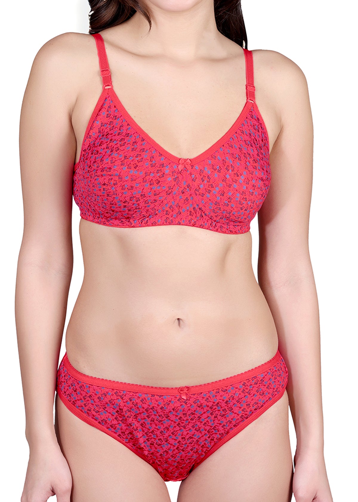 Tipsy Bella Set In Coral