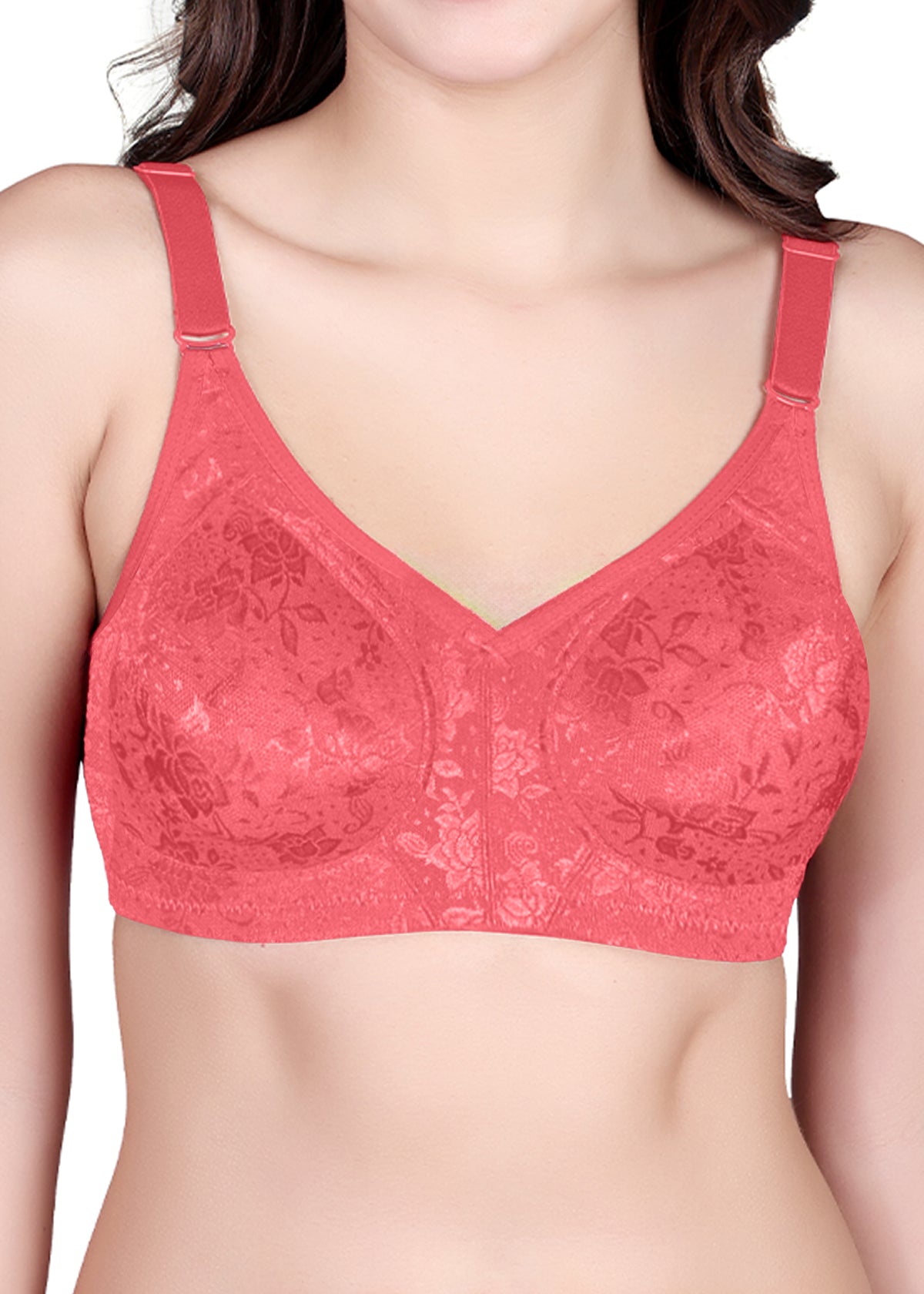 Tipsy Christy Bra In Coral