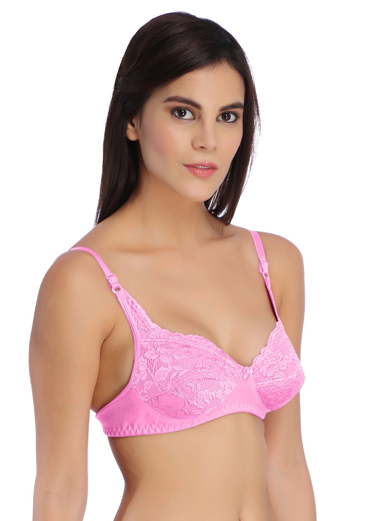 Tipsy Crystal Bra In Pink