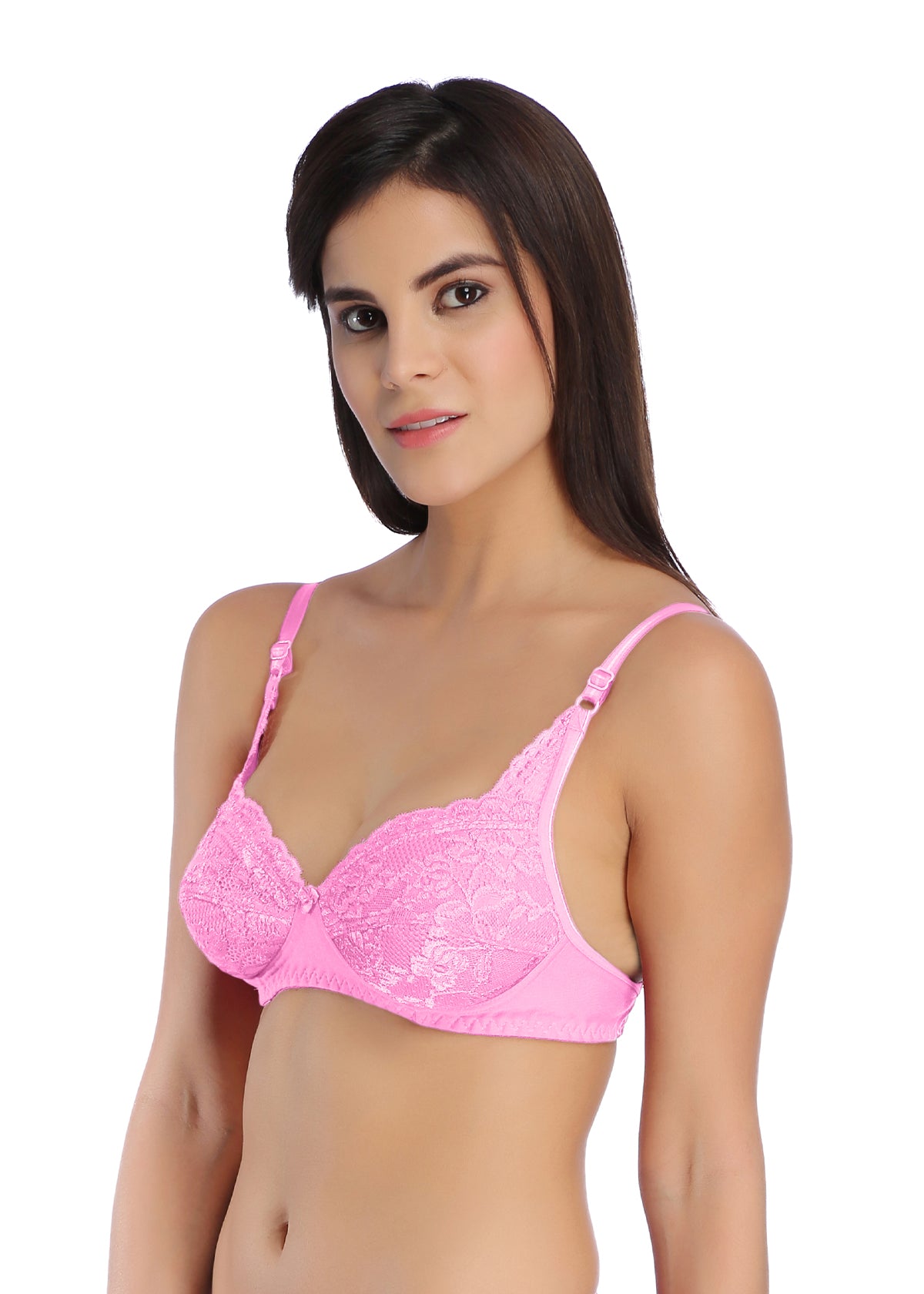 Tipsy Crystal Bra In Pink
