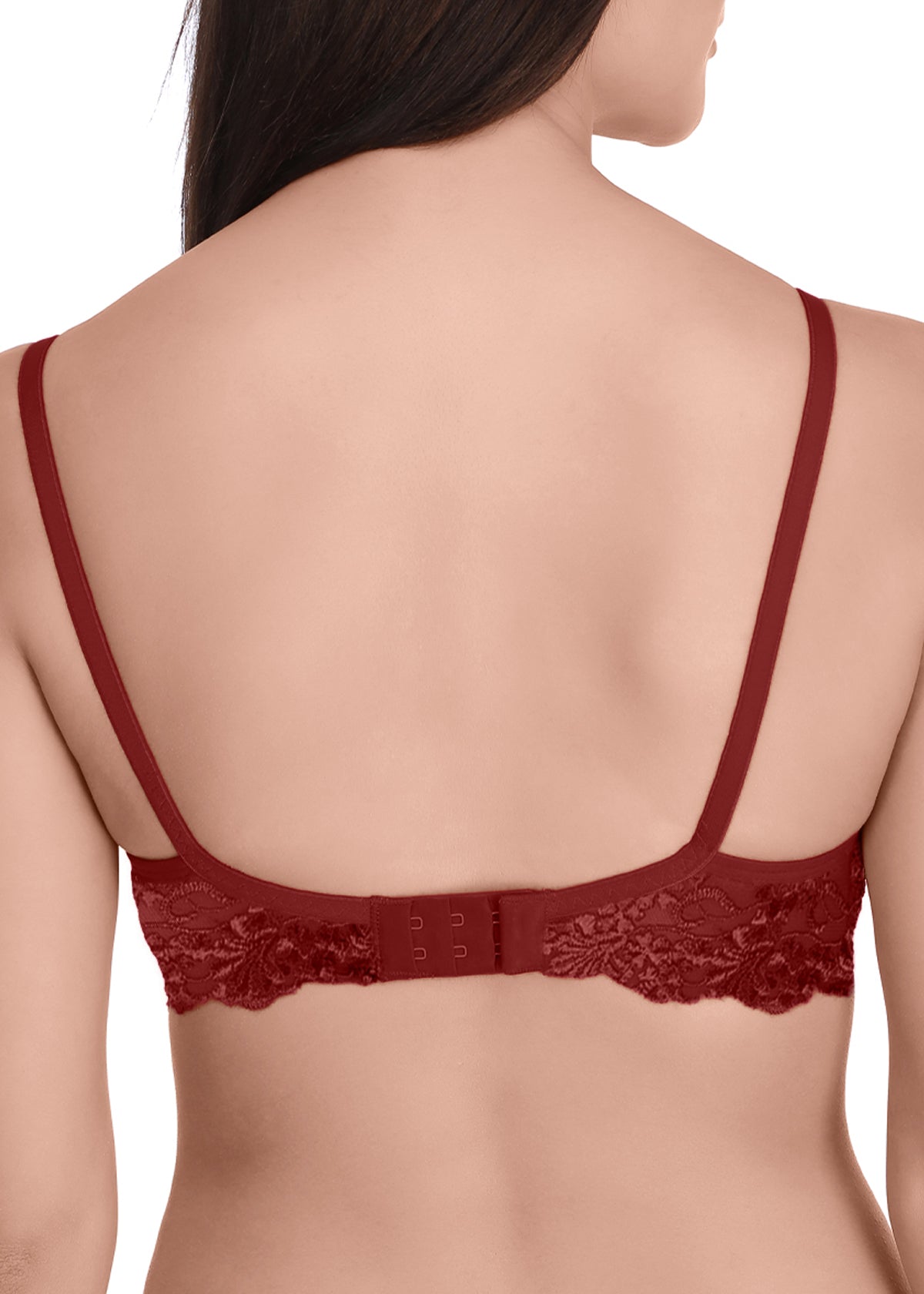 Tipsy Dior Bra In Maroon