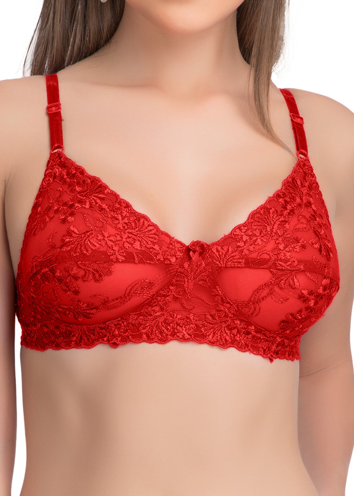 Tipsy Dior Bra In Red