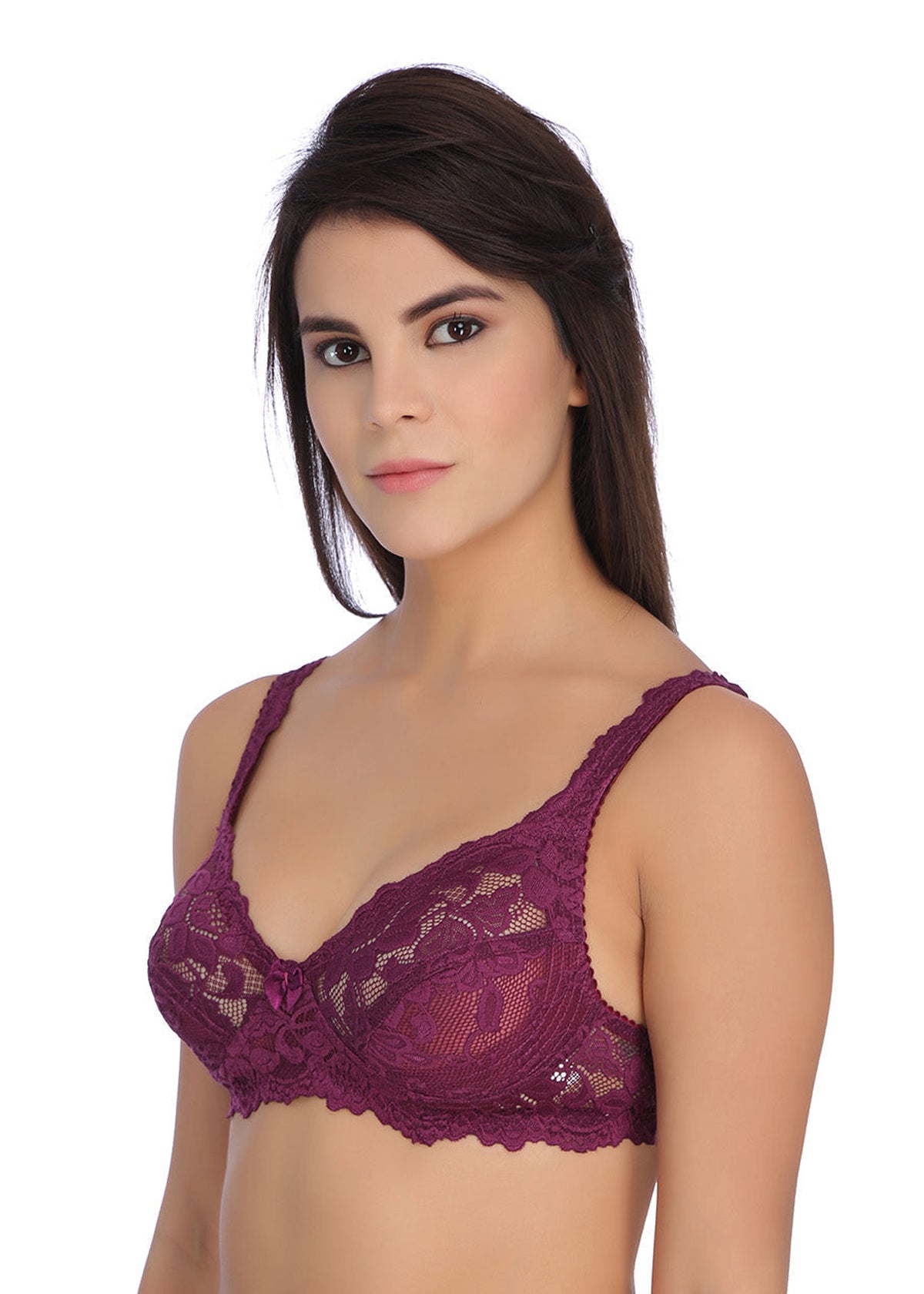 Tipsy Excite Bra In Wine