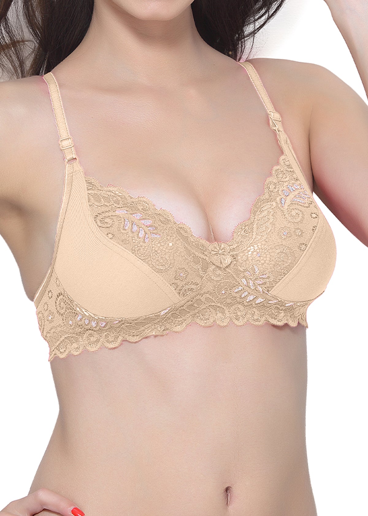 Tipsy Nancy Bra In Skin