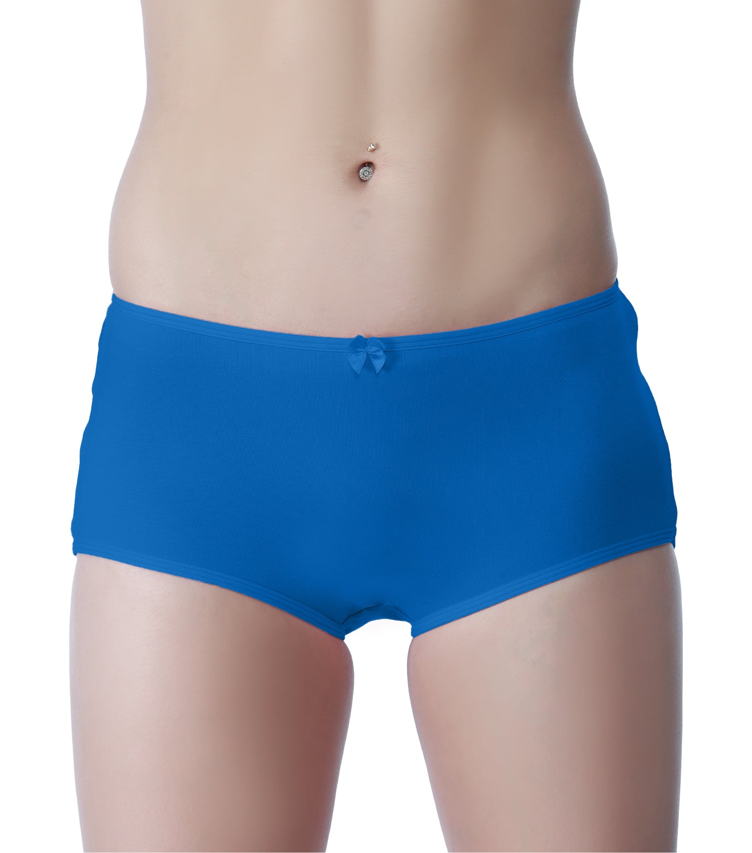 Tipsy Mid-Waist Cotton Lycra Boyshorts - Pack of 3 | Twilight Muse Color | PN436
