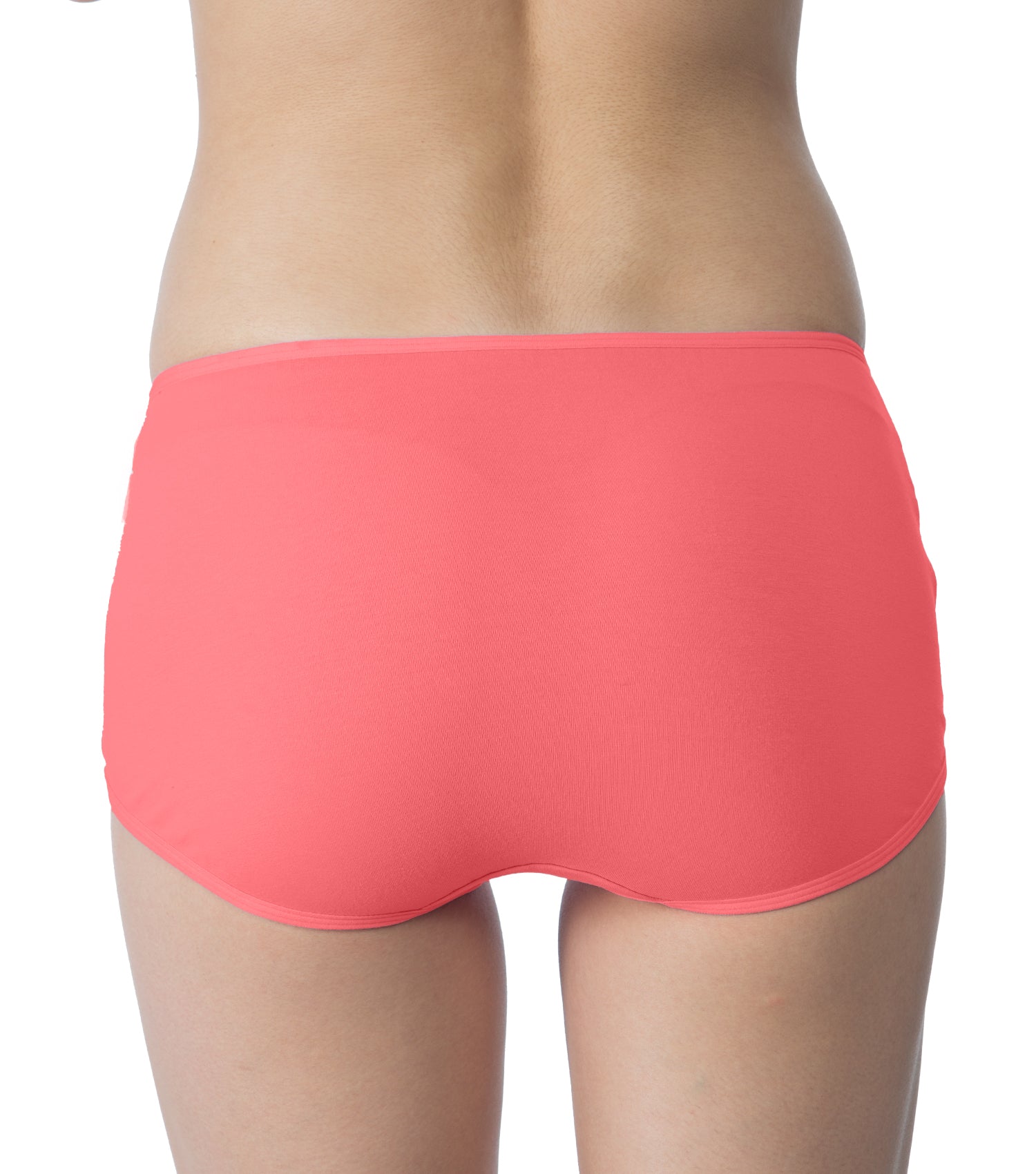 Tipsy Mid-Waist Cotton Lycra Boyshorts - Pack of 3 | Blush Bloom Color | PN435
