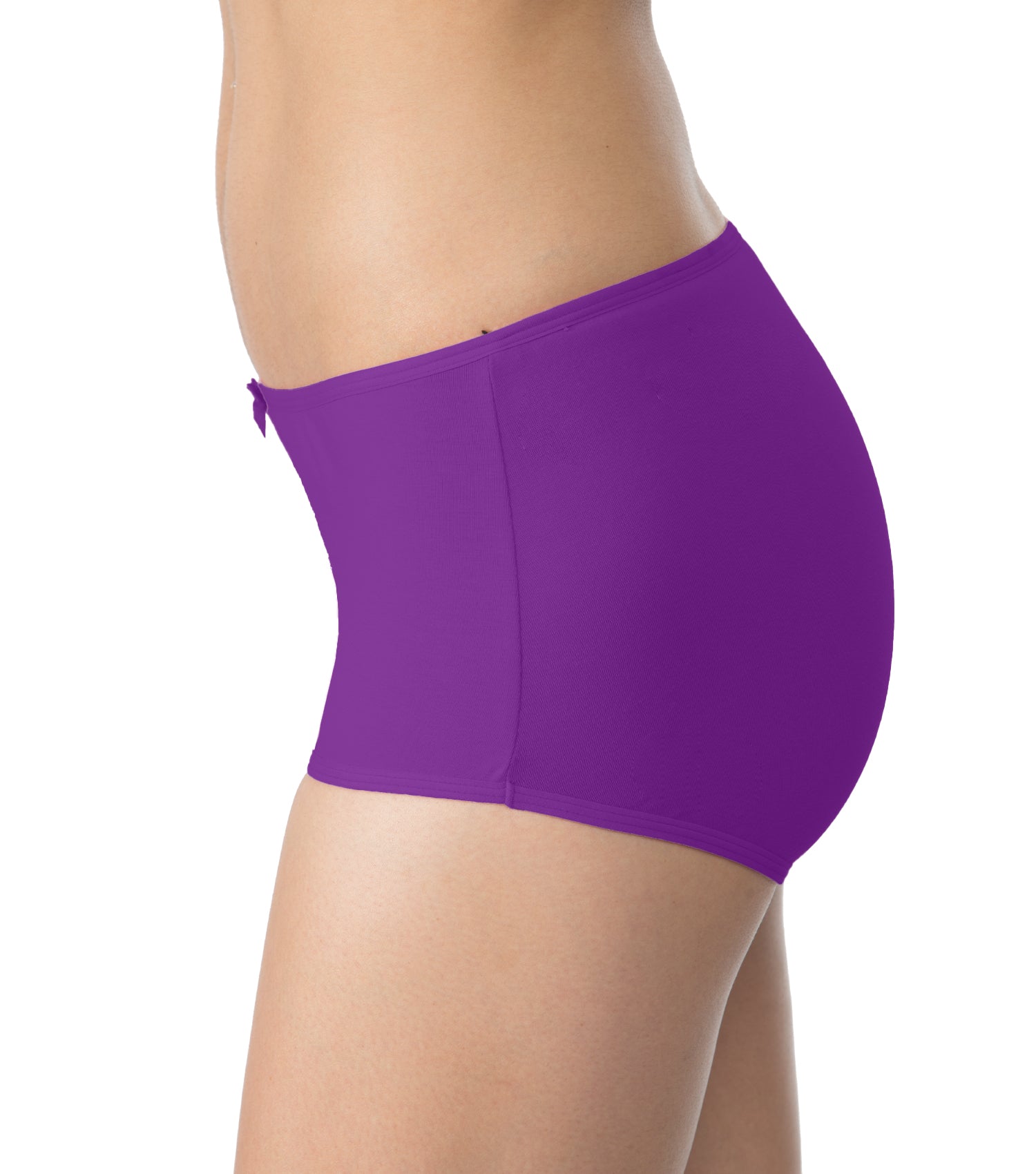 Tipsy Mid-Waist Cotton Lycra Boyshorts - Single Piece | Falsa Color | PN427