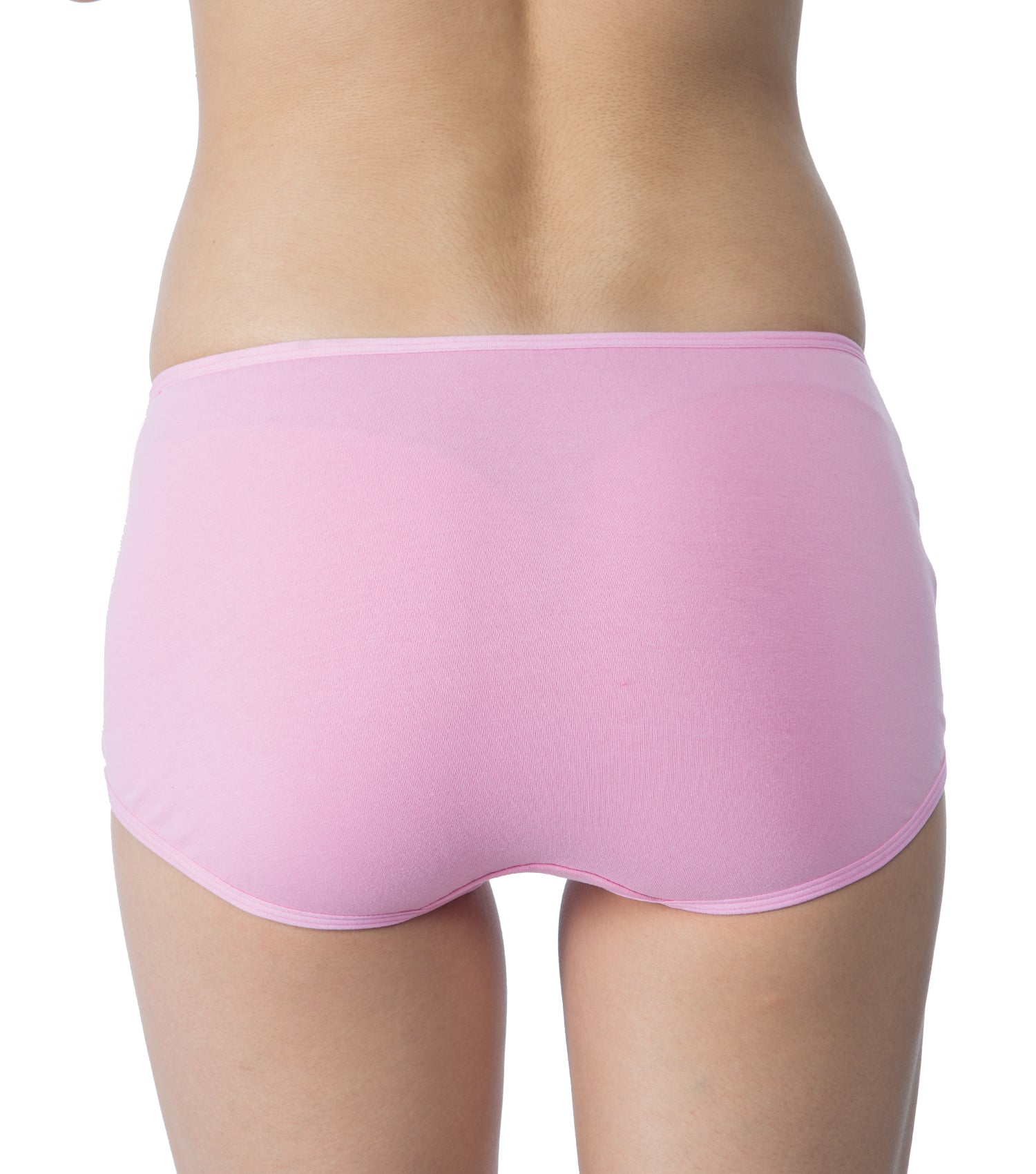 Tipsy Mid-Waist Cotton Lycra Boyshorts - Pack of 3 | Blush Bloom Color | PN435