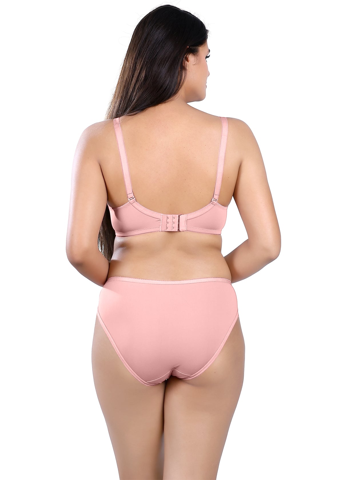 Tipsy Smooth and Padded Everyday Set In Light Mocha & Mist Pink | Pack of 2