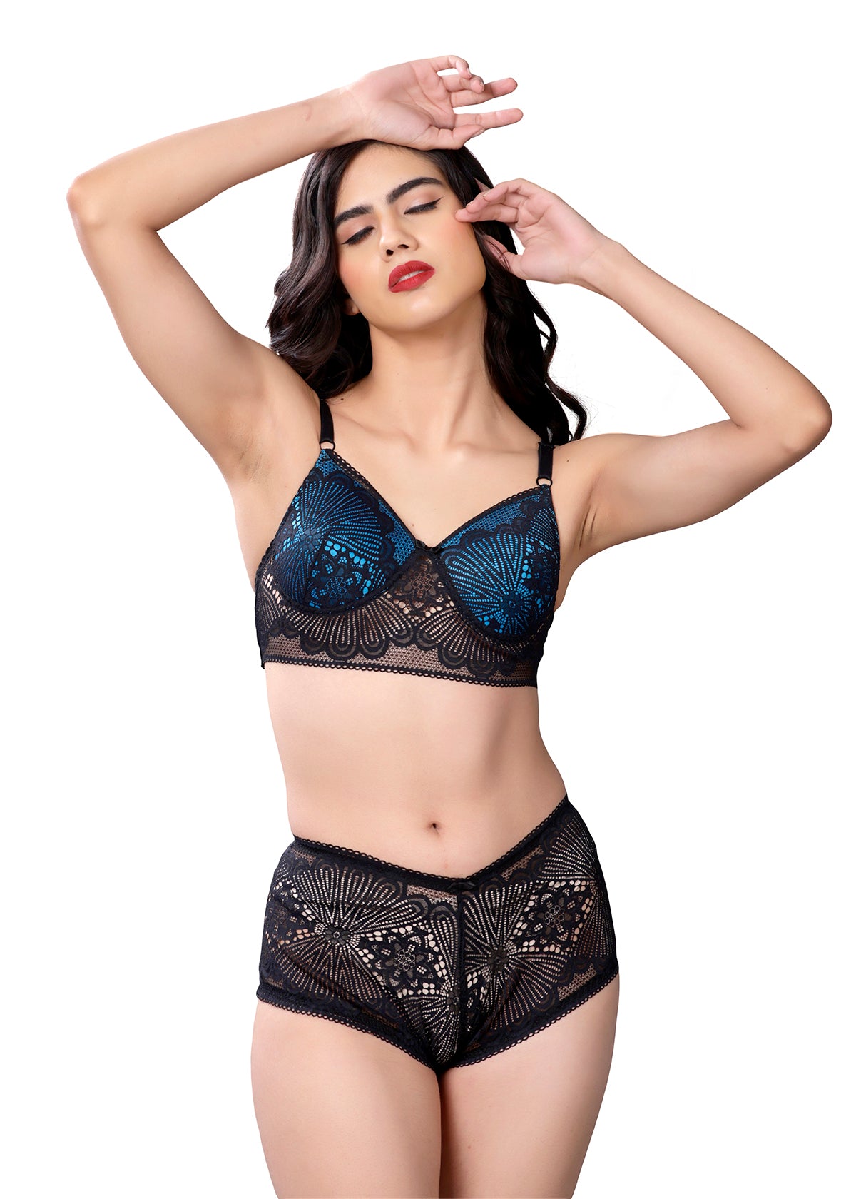 Tipsy Stella Set In Turquoise Blue