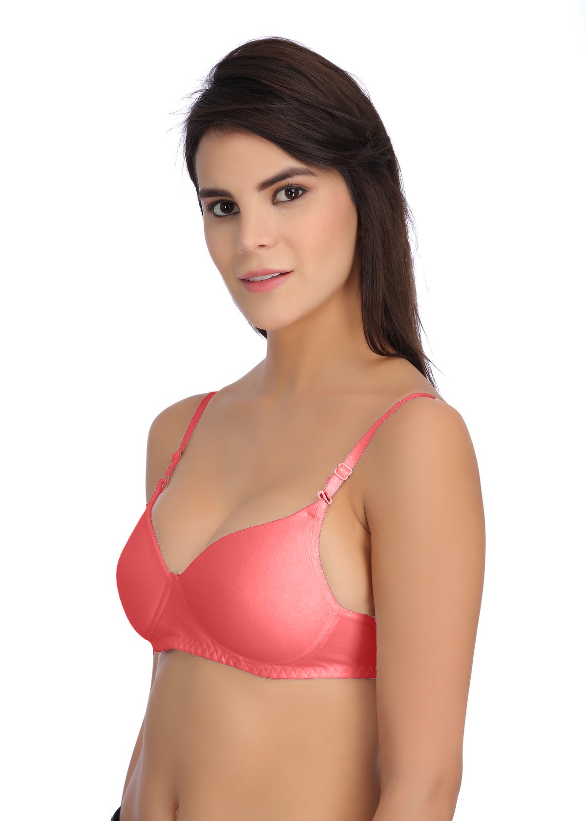 Tipsy T-07 Bra In Coral