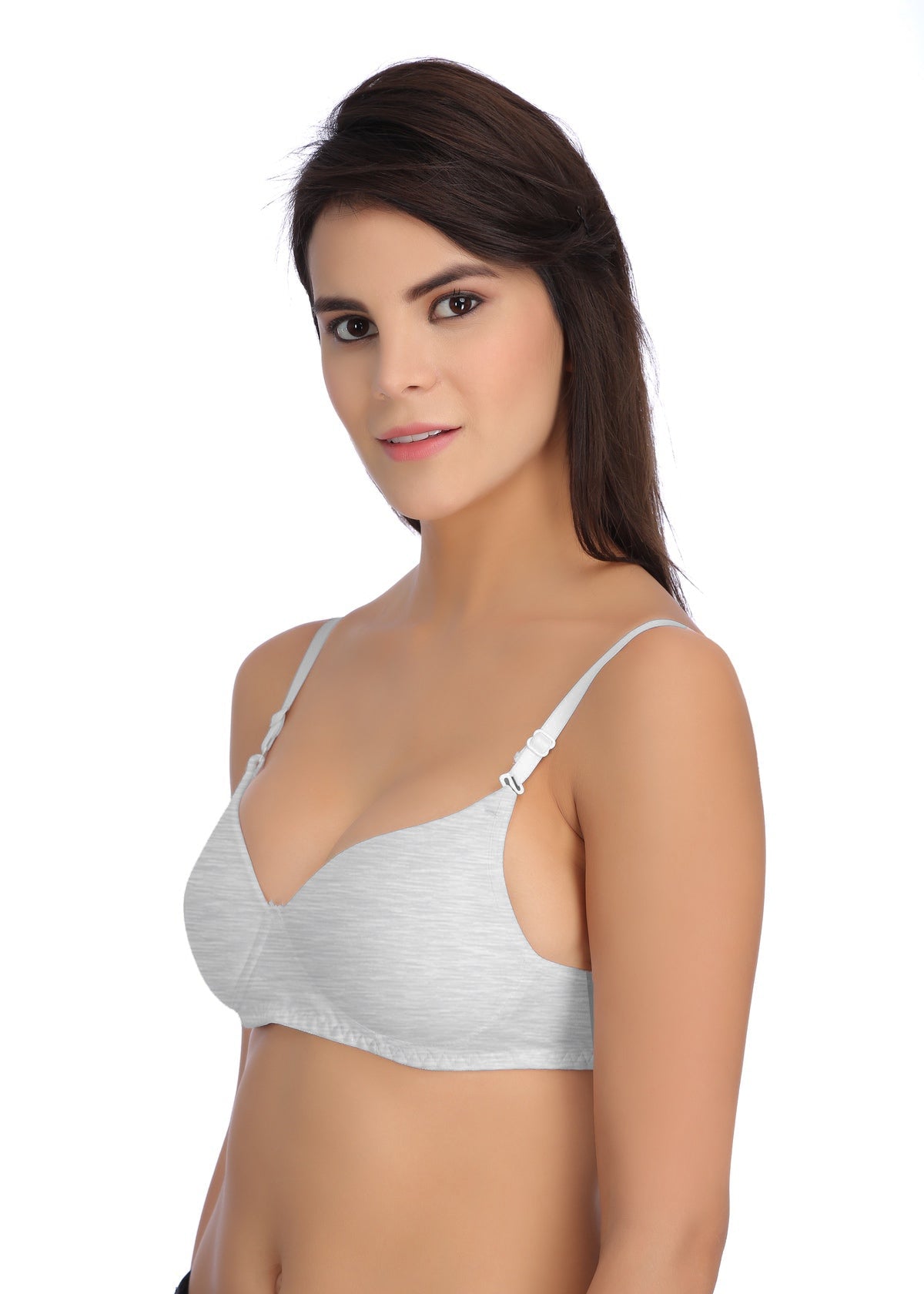 Tipsy T-07 Bra In Grey