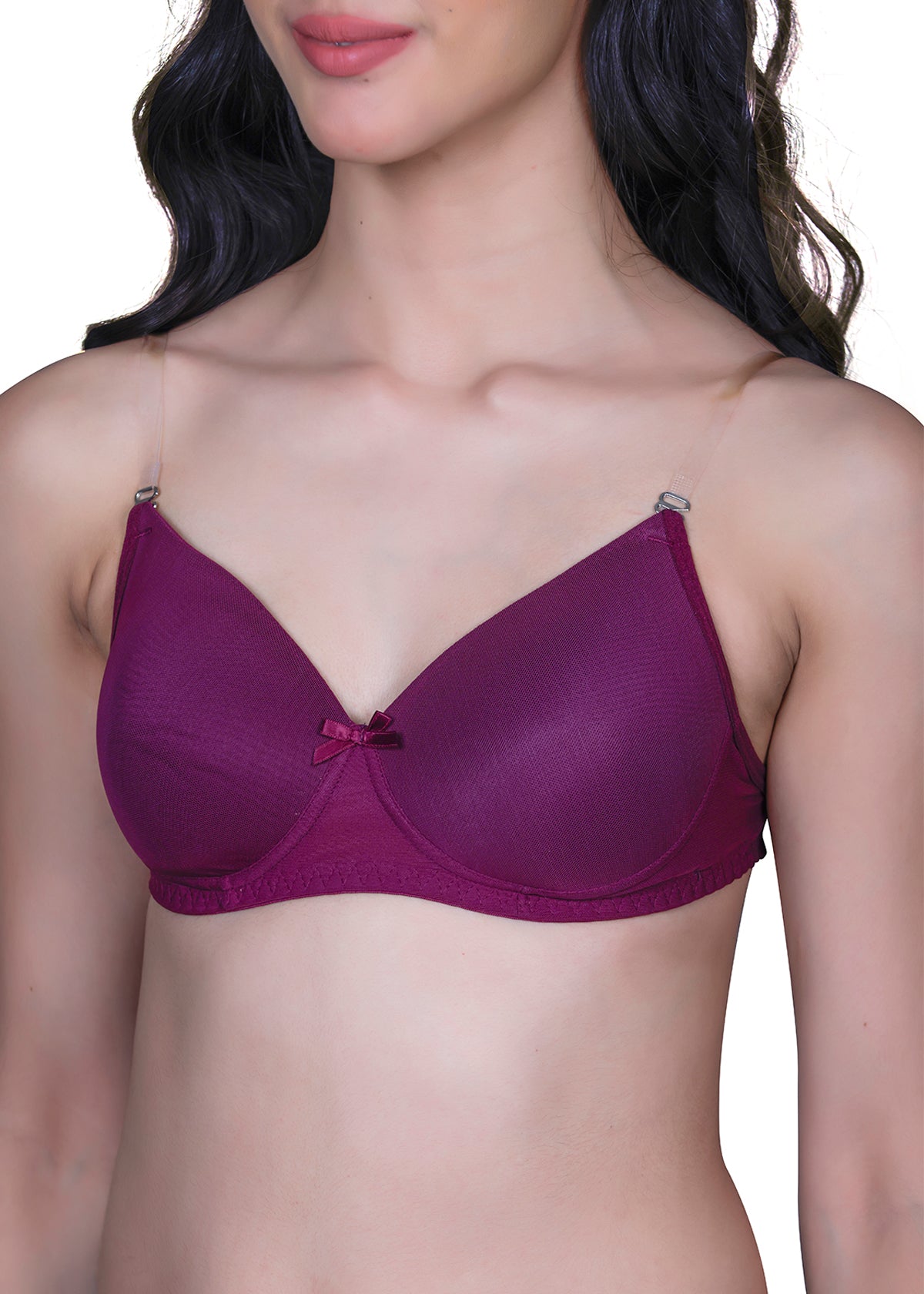 Tipsy T-123 Bra In Wine