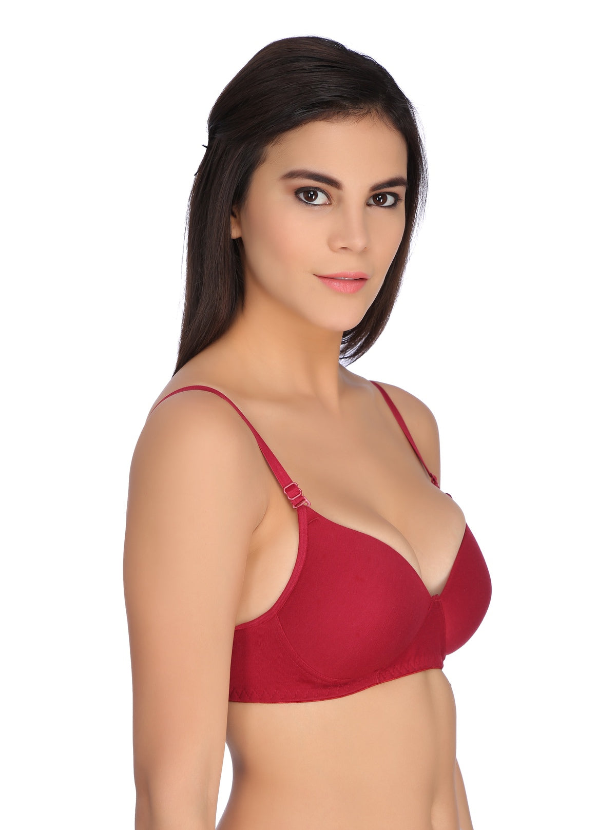 Tipsy T-07 Bra In Maroon