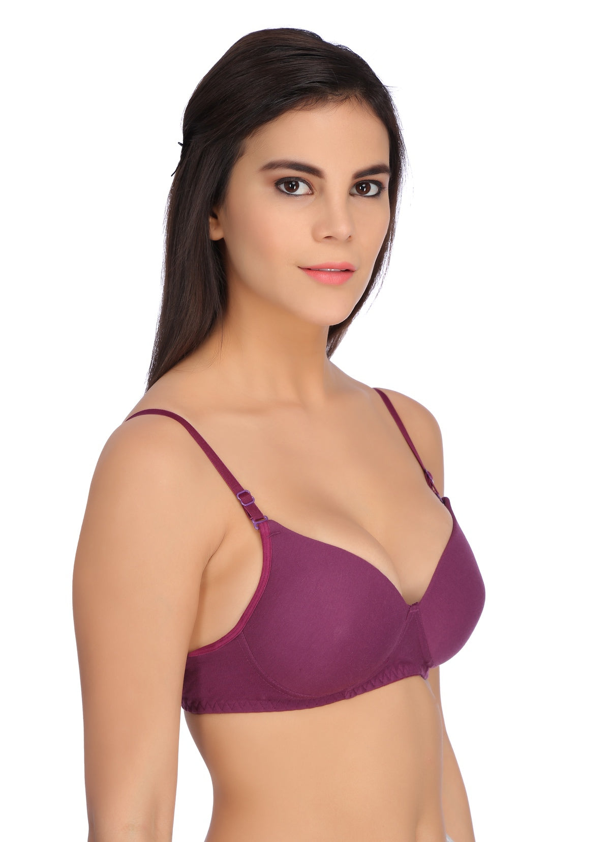 Tipsy T-07 Bra In Wine