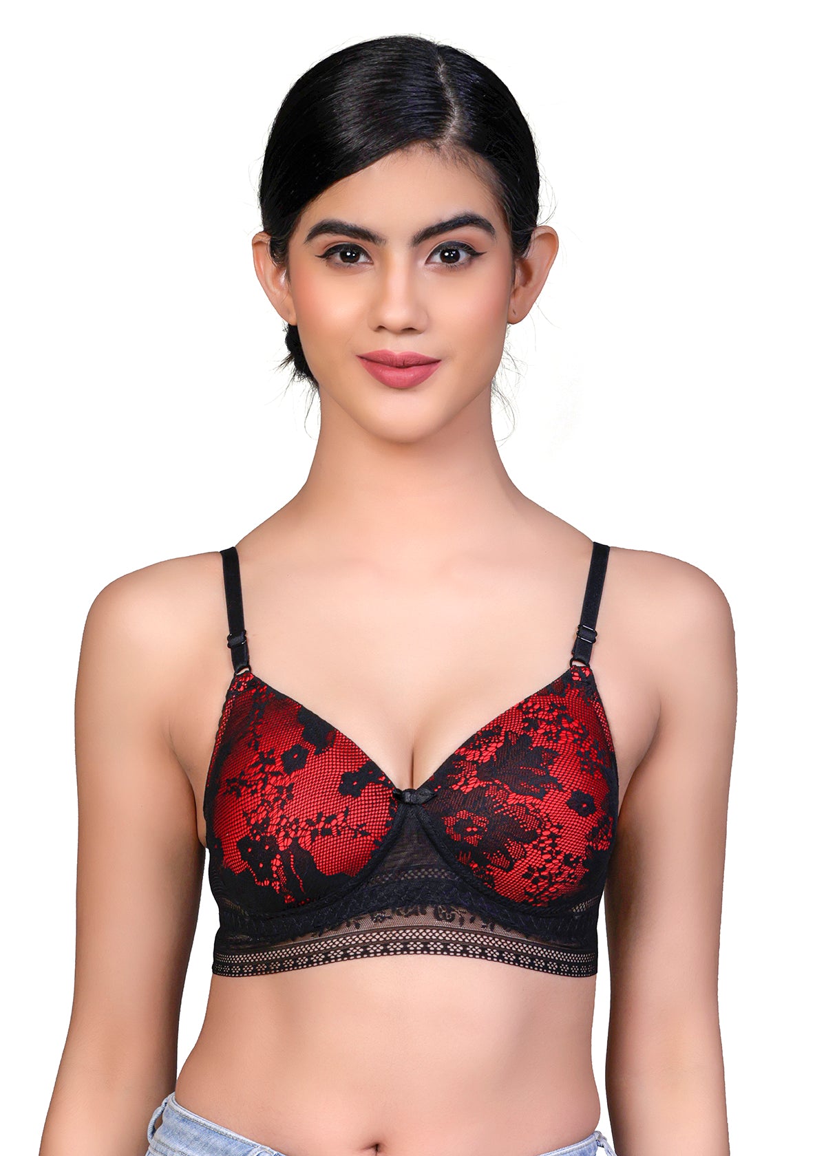 Tipsy Yankee Bra In Red