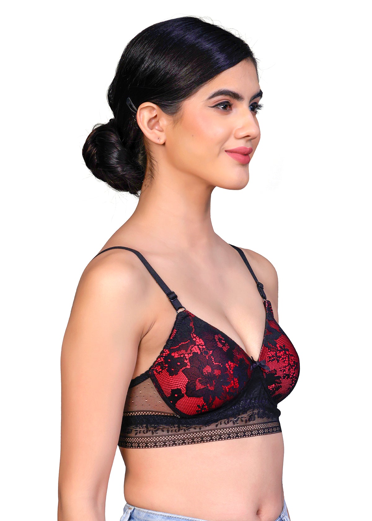 Tipsy Yankee Bra In Red