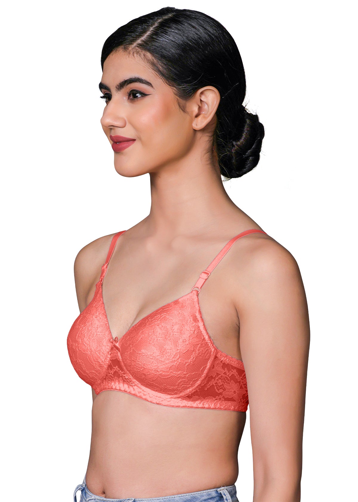 Tipsy Zelda Bra In Coral